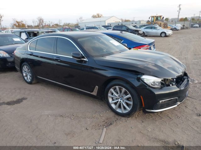 BMW 740I 2018 wba7e4c51jgv23712