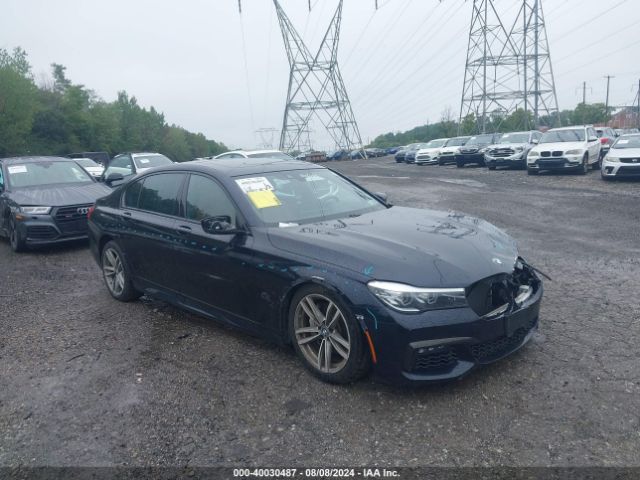 BMW 740I 2018 wba7e4c51jgv28084