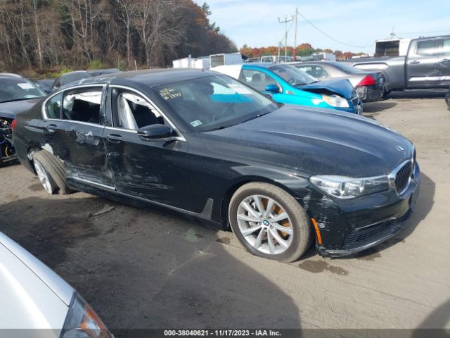 BMW 740I 2018 wba7e4c57jgv23780