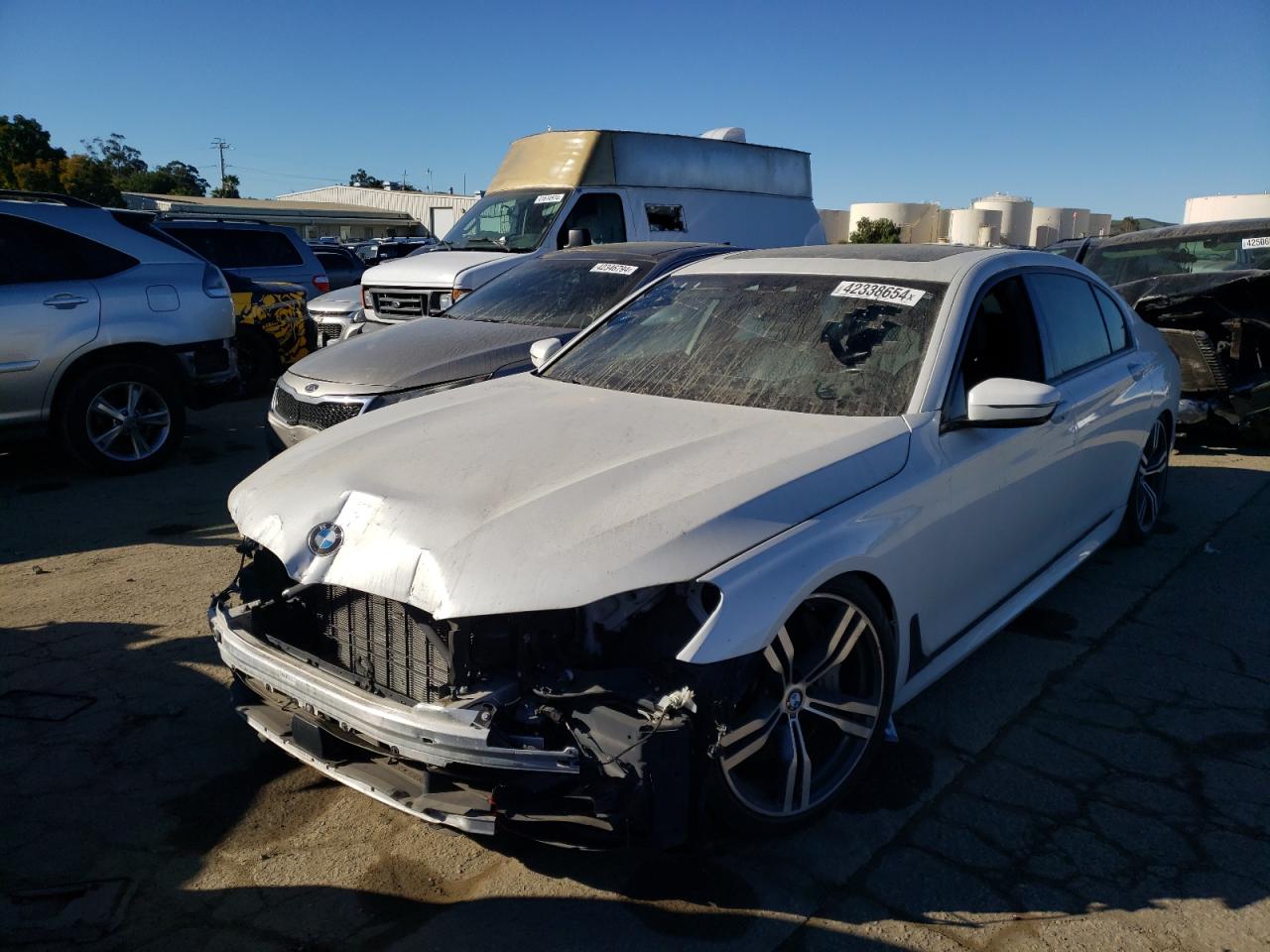 BMW 750I 2019 wba7f0c5xkgm25771