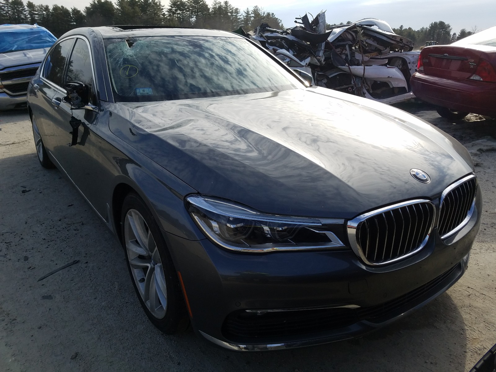 BMW 750 XI 2016 wba7f2c53gg417403