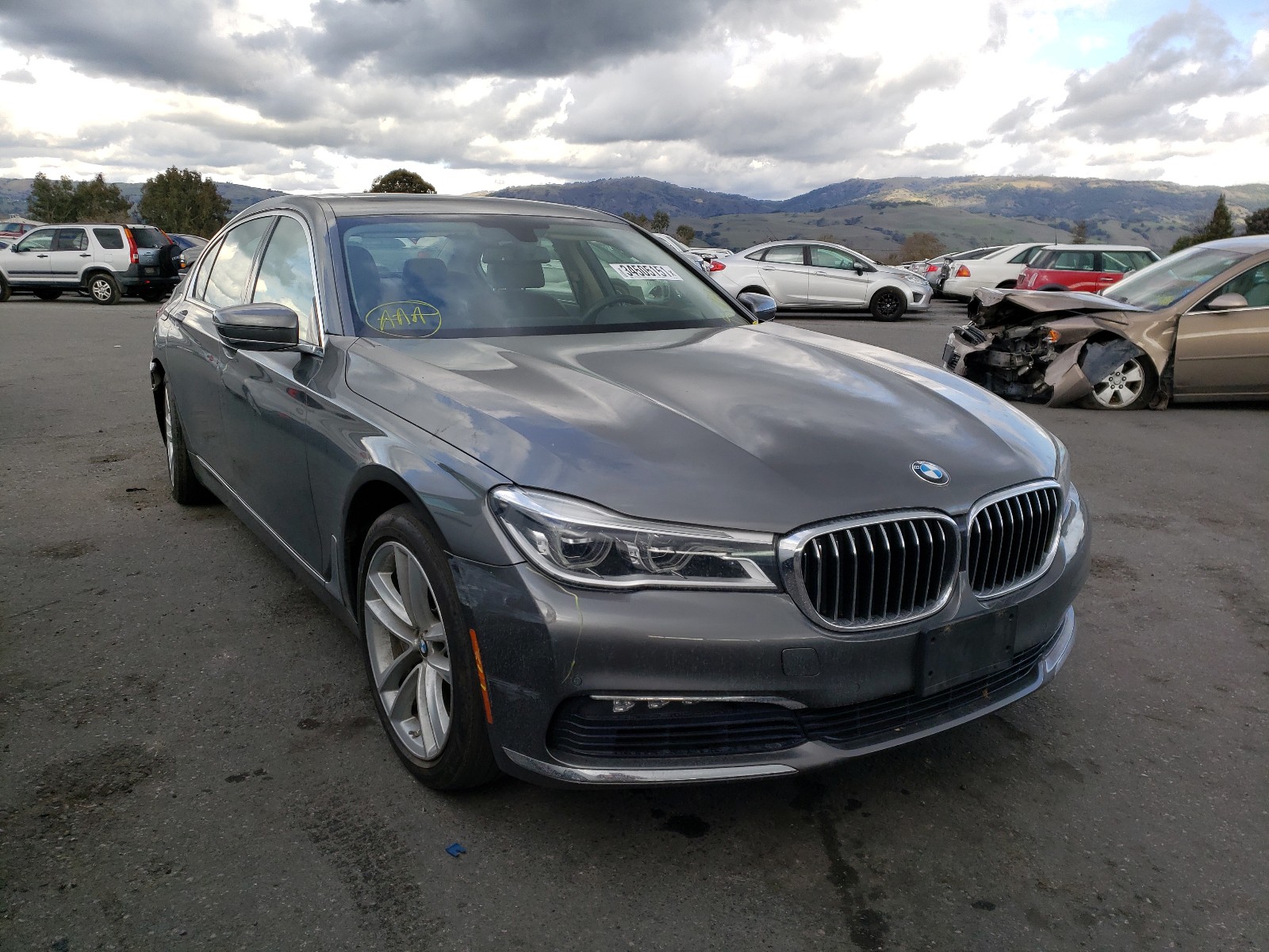 BMW 750 XI 2016 wba7f2c54gg417345