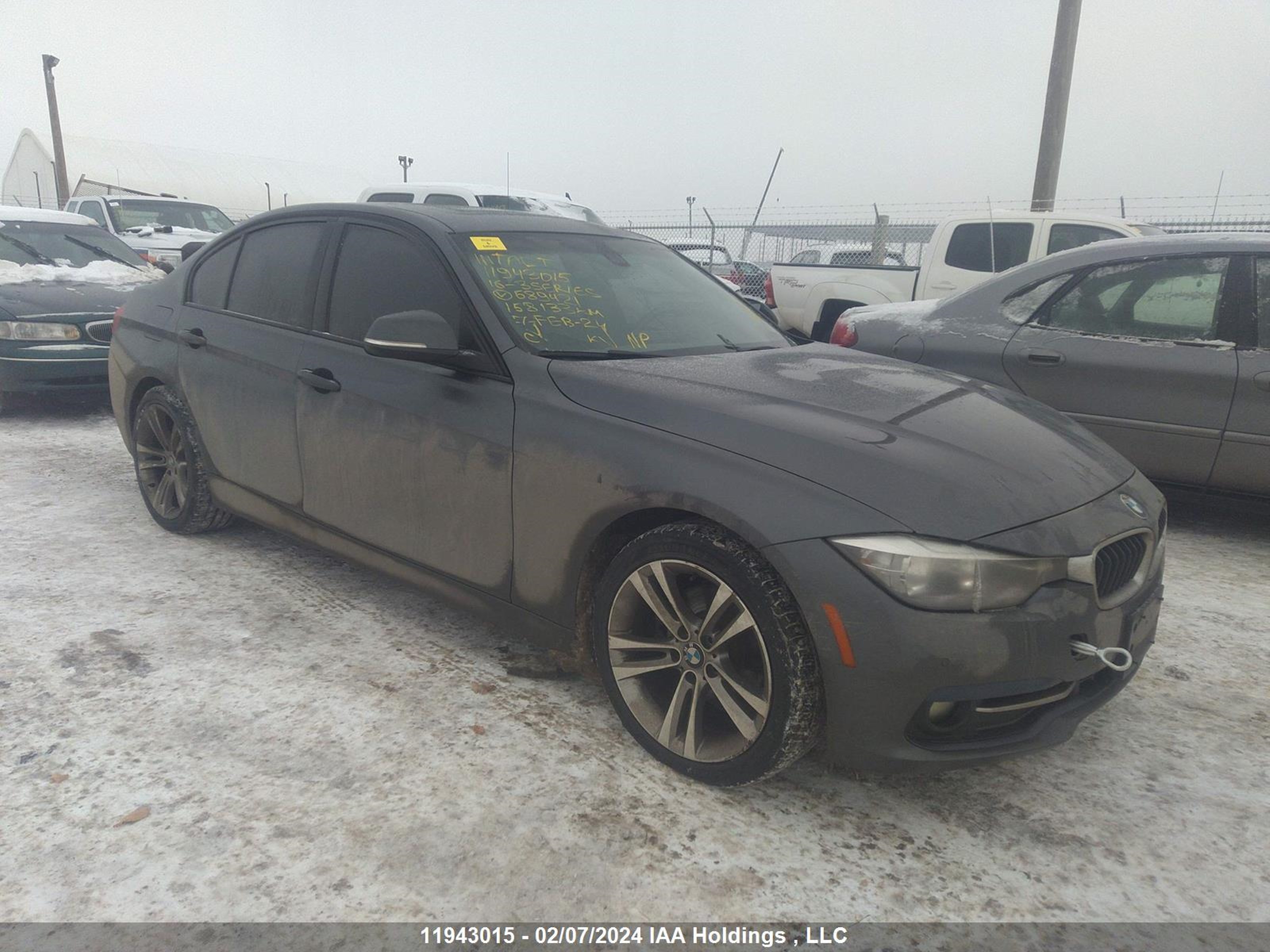 BMW 3ER 2016 wba8a3c58gk689421