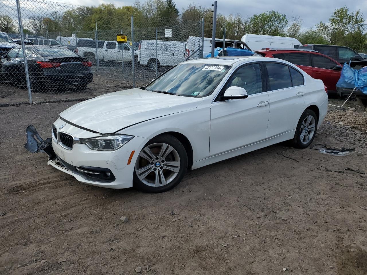 BMW 3ER 2017 wba8d9c3xha005422