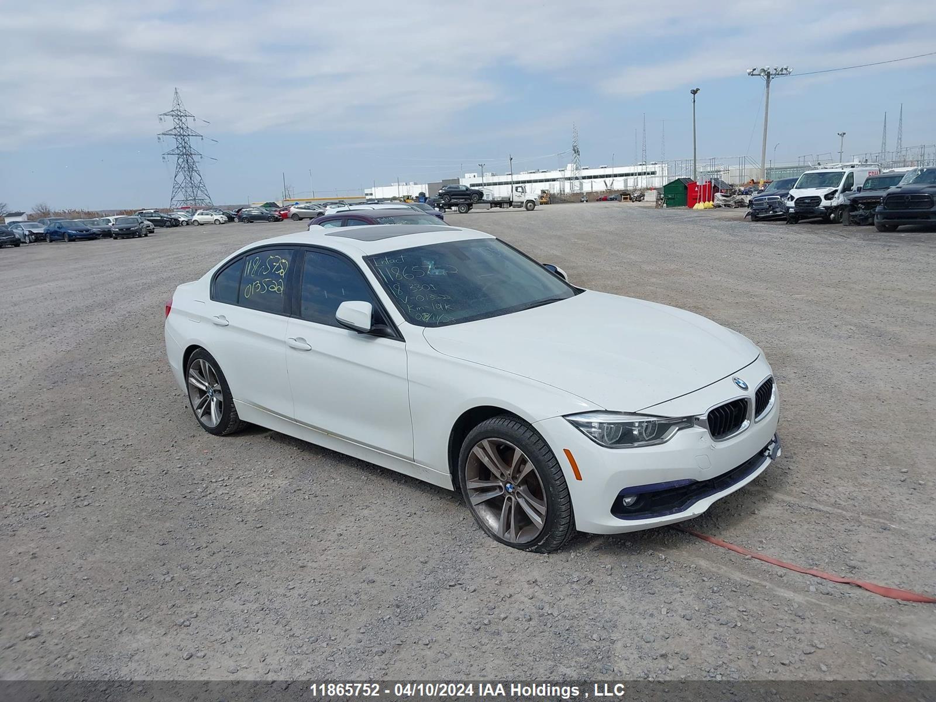 BMW 3ER 2018 wba8d9c50ja013522