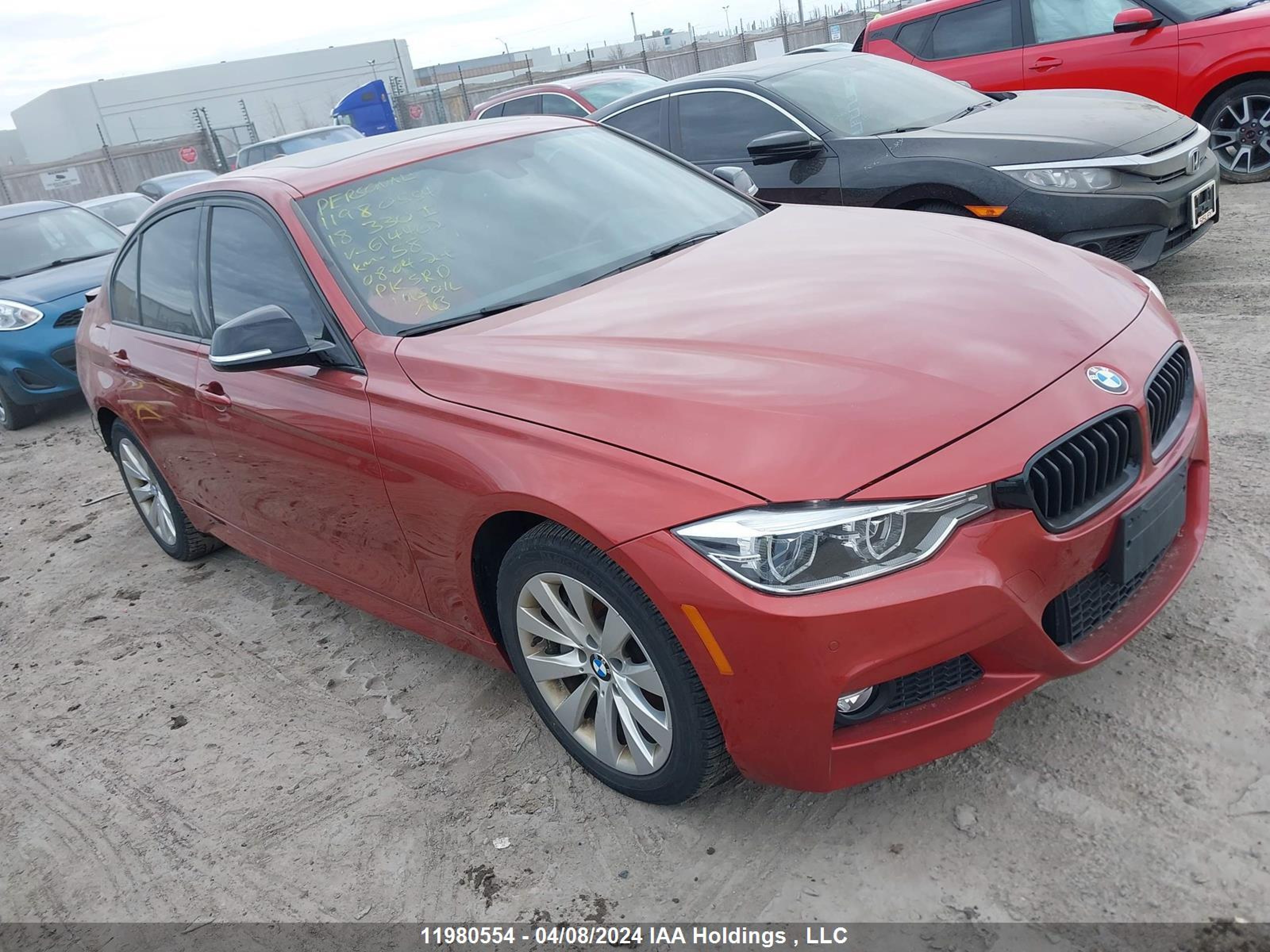 BMW 3ER 2018 wba8d9c50ja614462