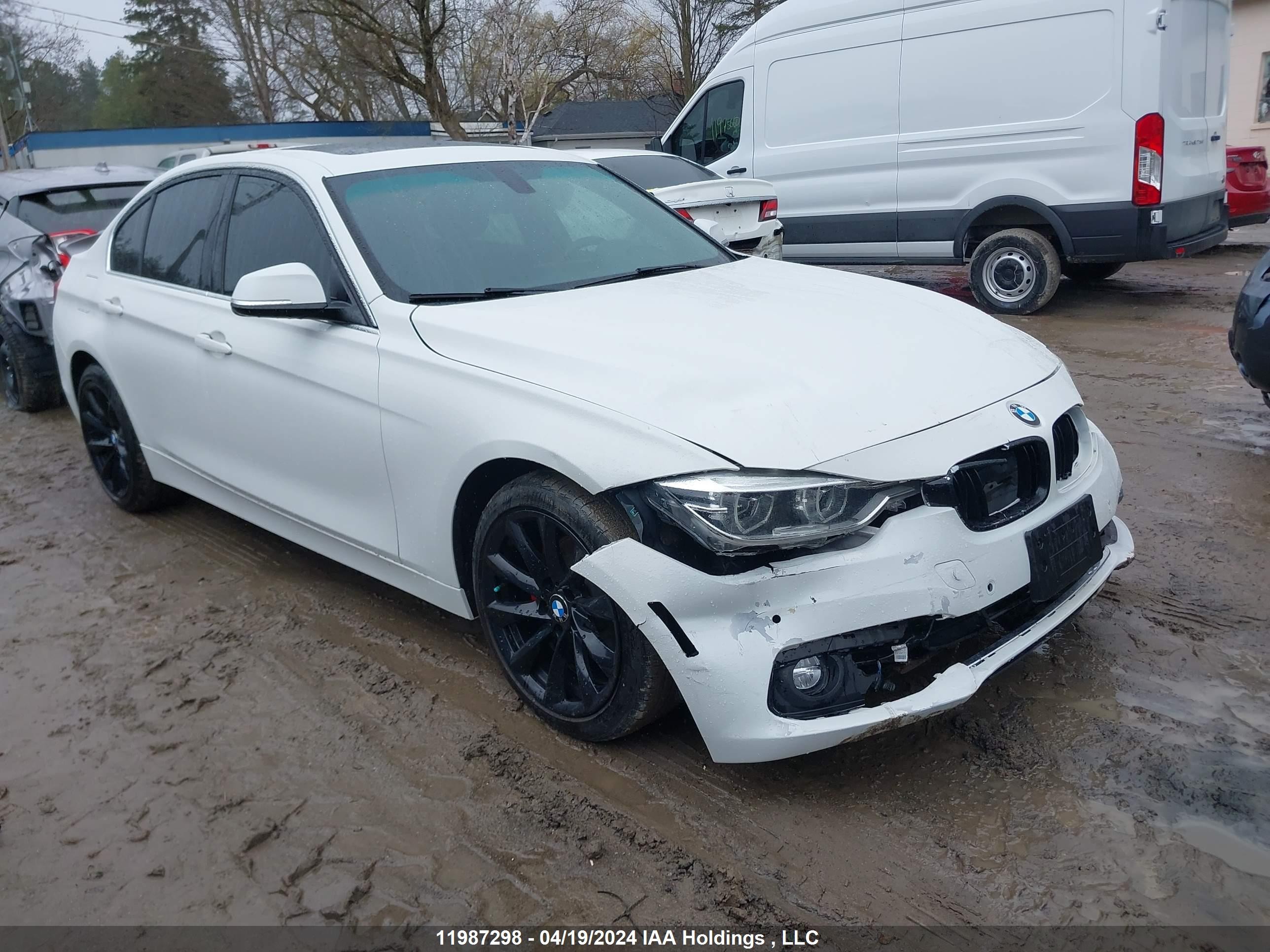 BMW 3ER 2017 wba8d9c55hk677724