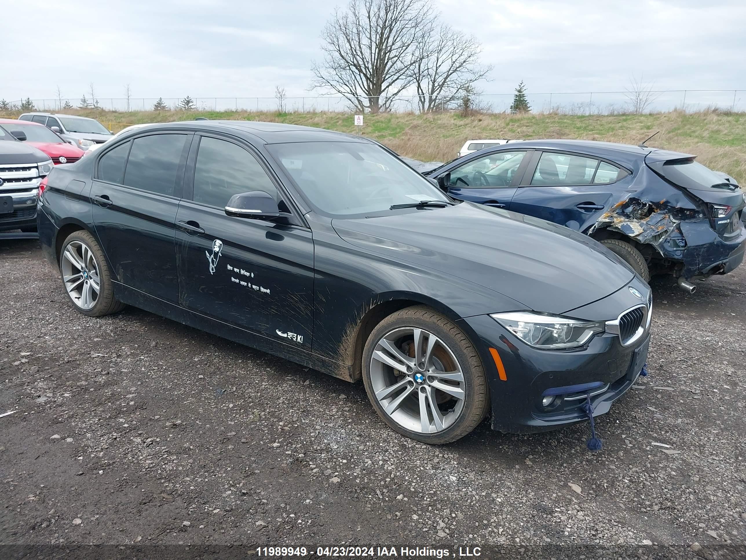 BMW 3ER 2017 wba8d9g34hnu61497