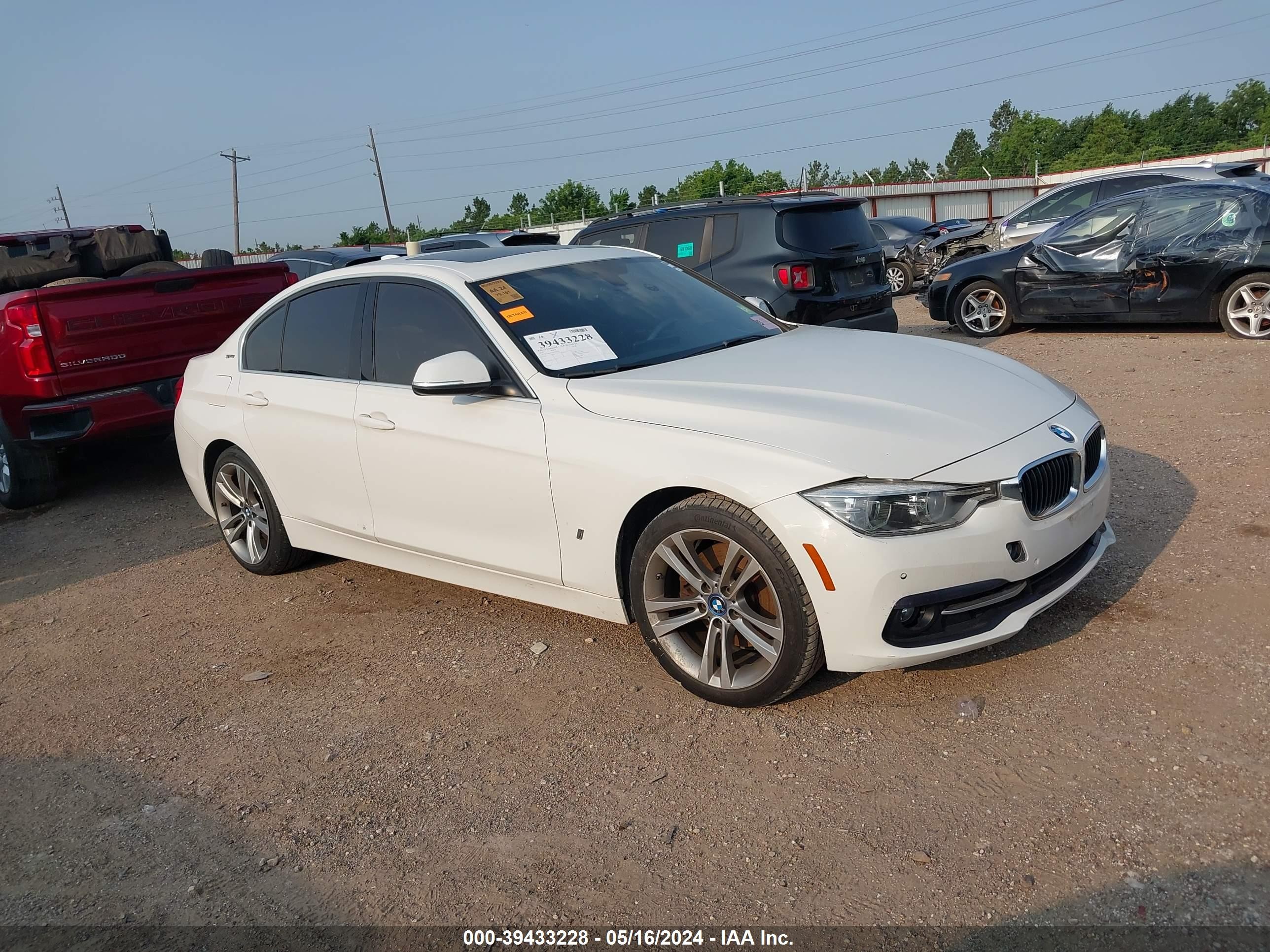 BMW 3ER 2018 wba8e1c59ja167659