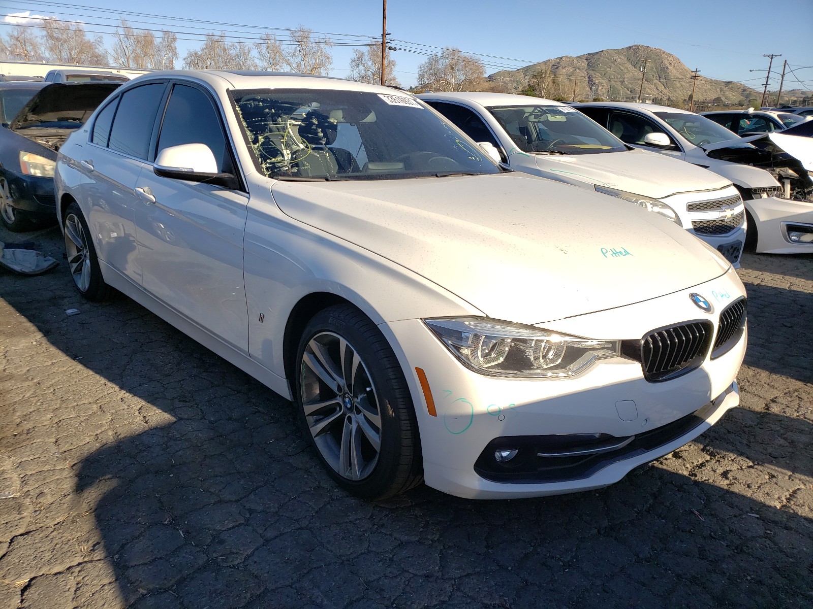 BMW 330E 2018 wba8e1c59ja177933