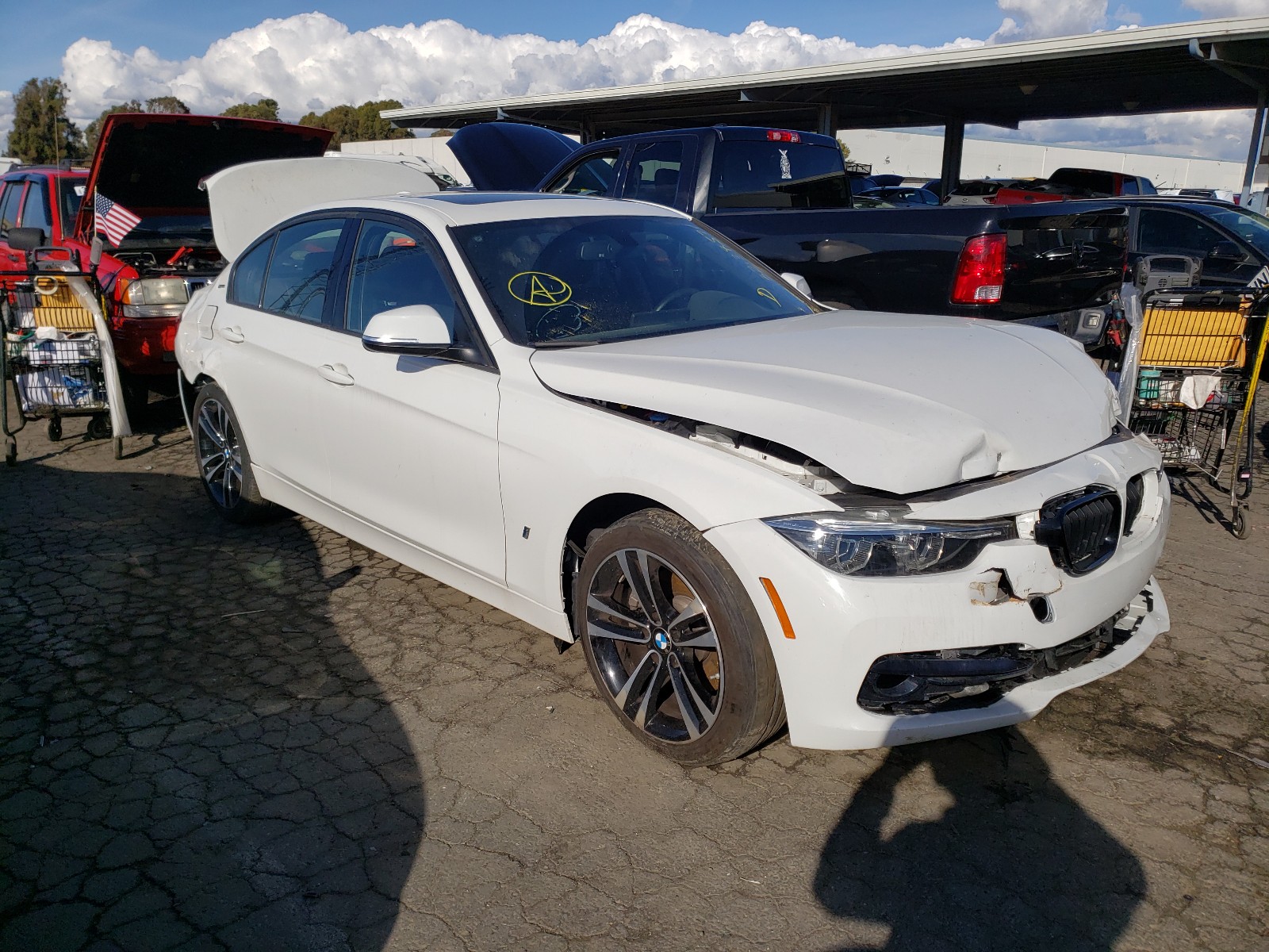 BMW 330E 2018 wba8e1c5xja756655