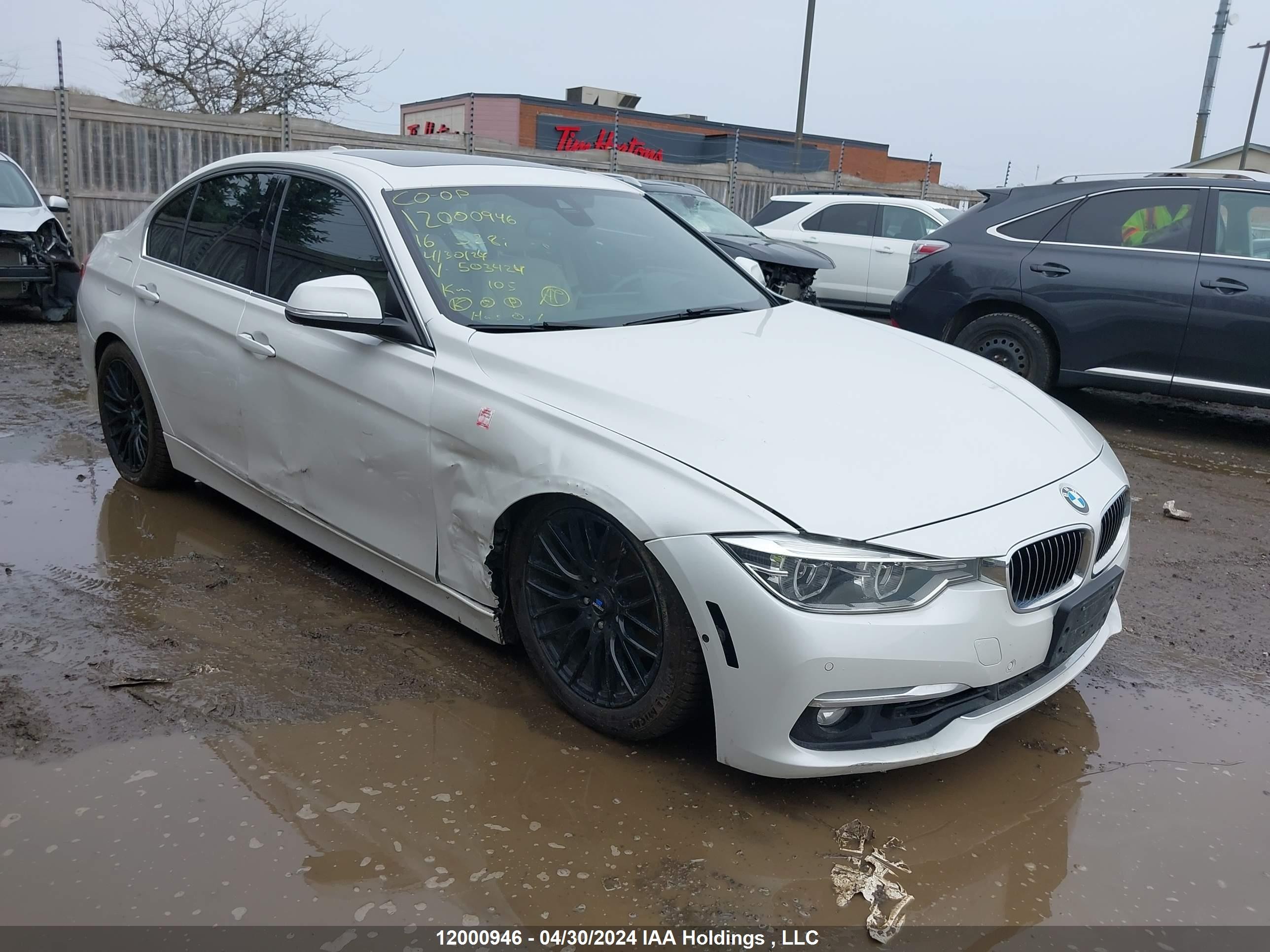 BMW 3ER 2016 wba8e3c50gk503424