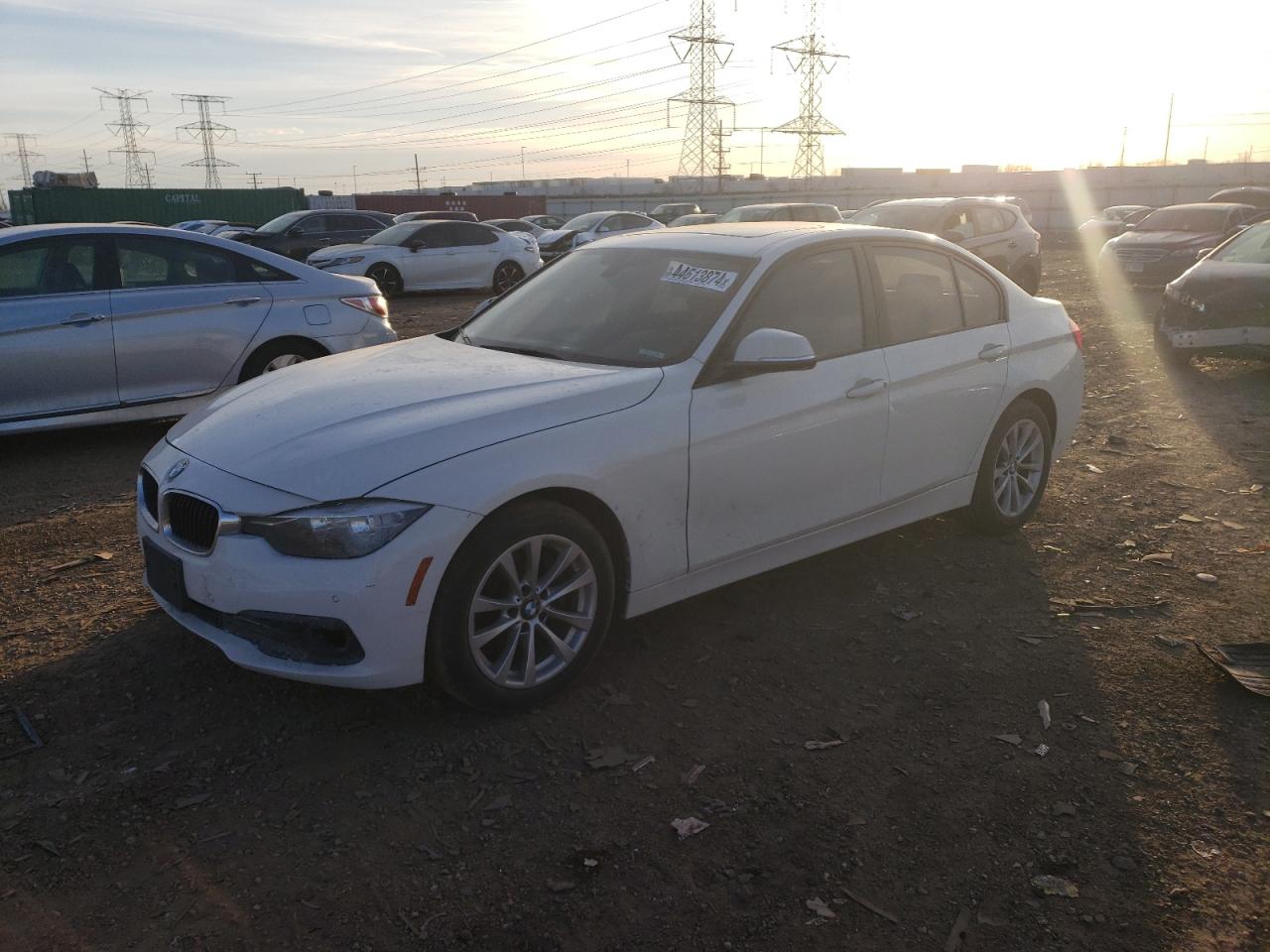 BMW 3ER 2017 wba8e5g31hnu43903