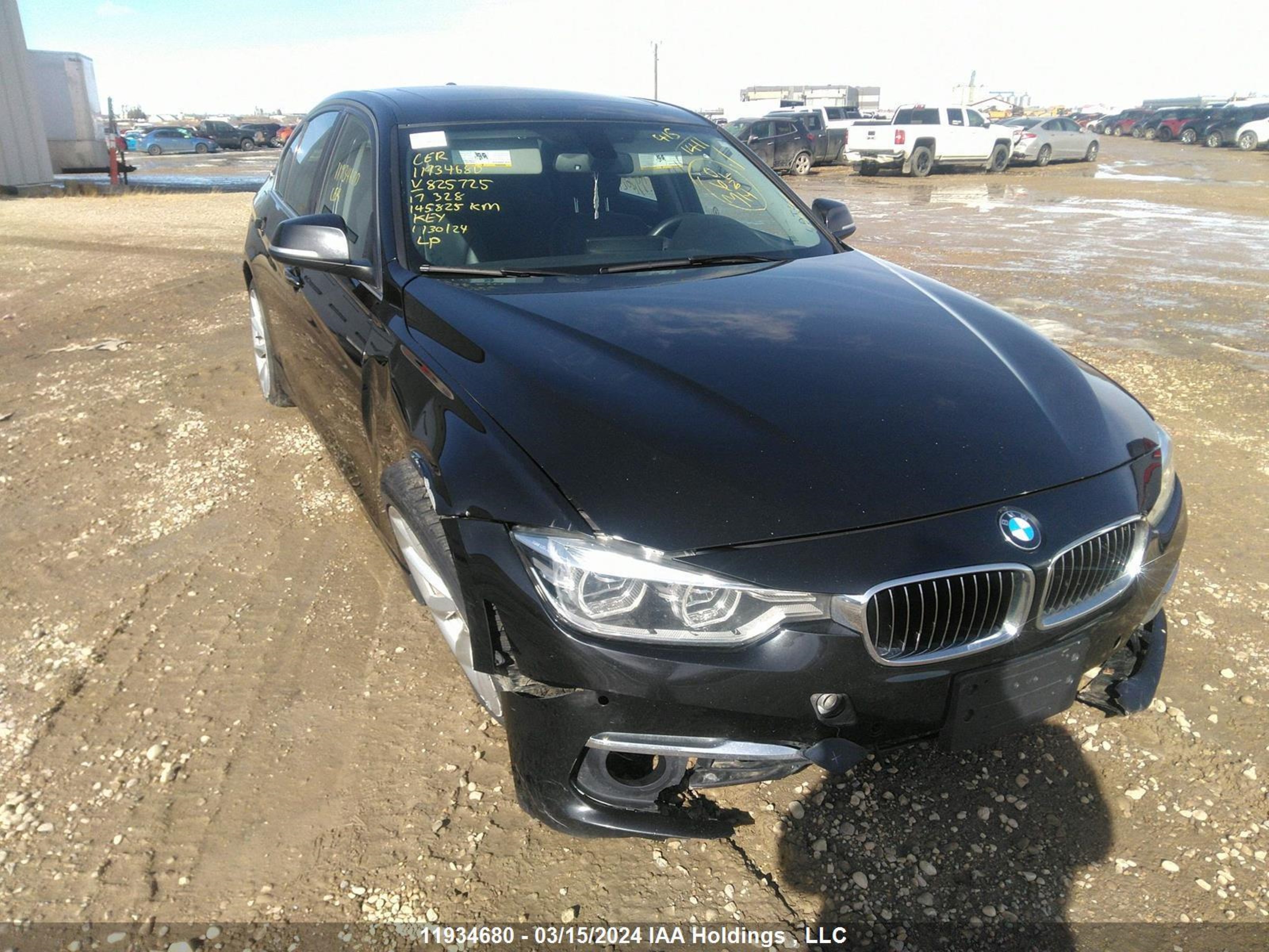 BMW 3ER 2017 wba8f1c30hk825725