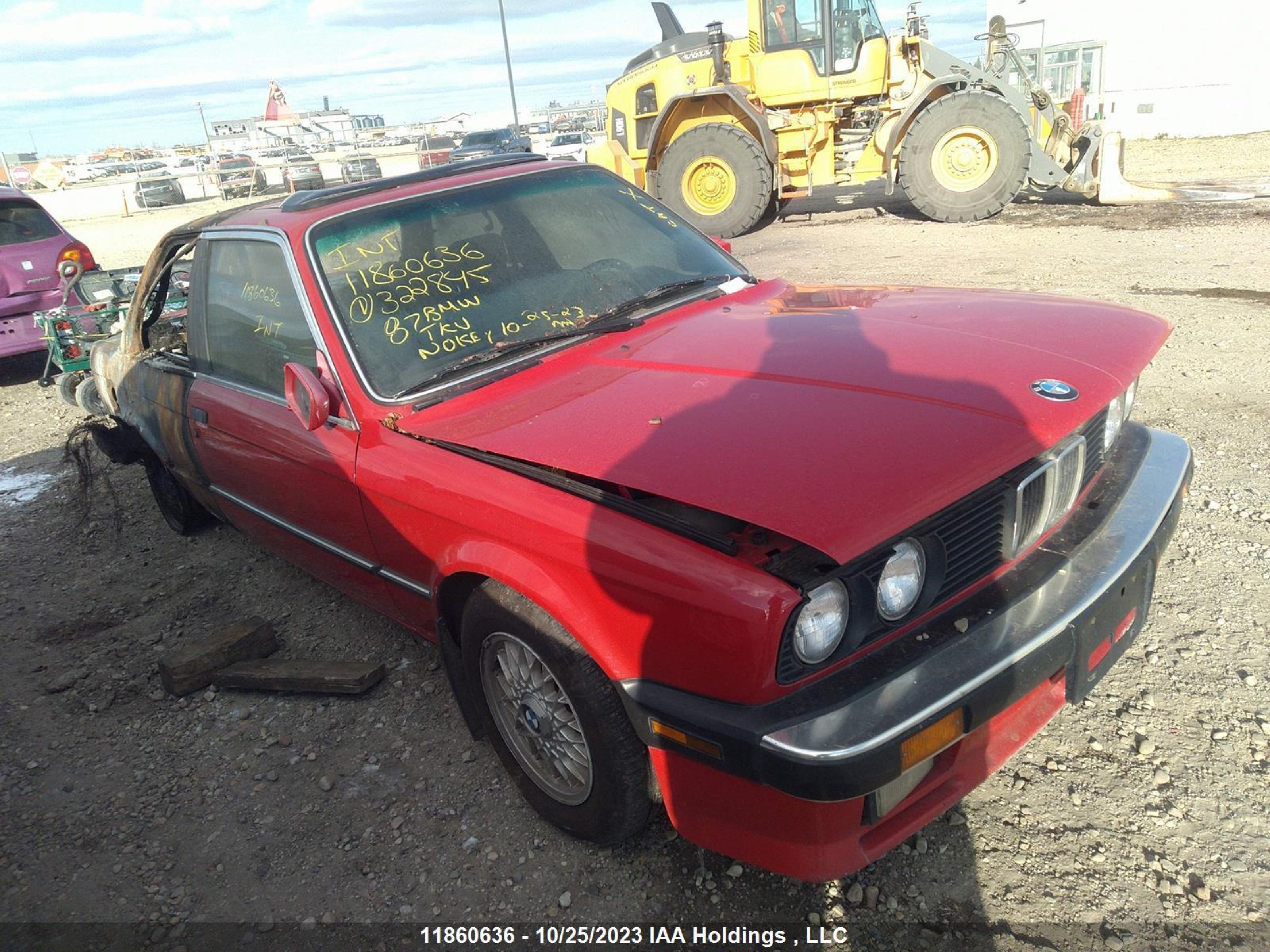 BMW 3ER 1987 wbaaa1307h2322845