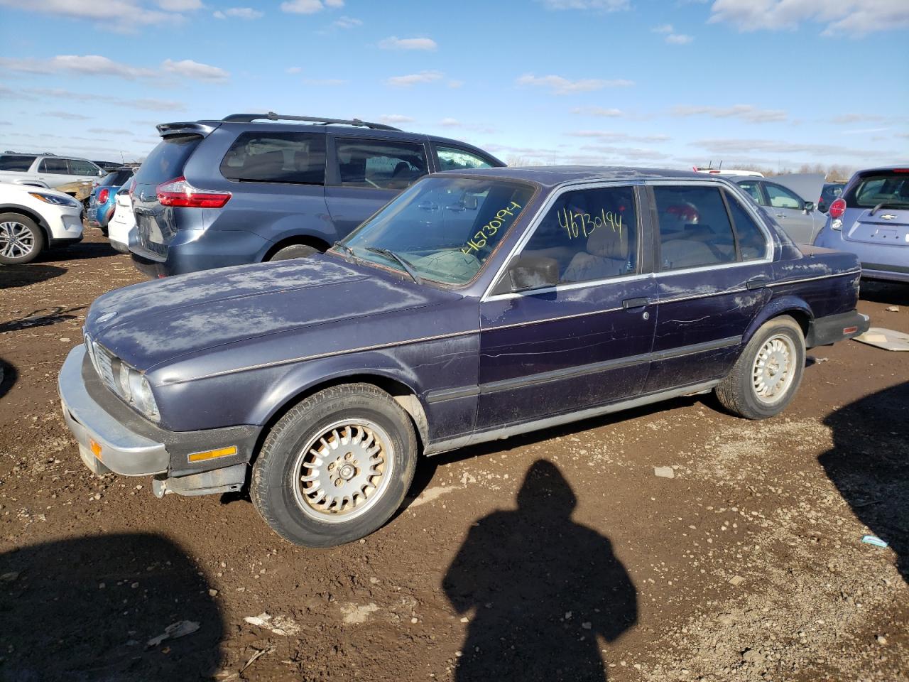 BMW 3ER 1987 wbaae5407h1693648