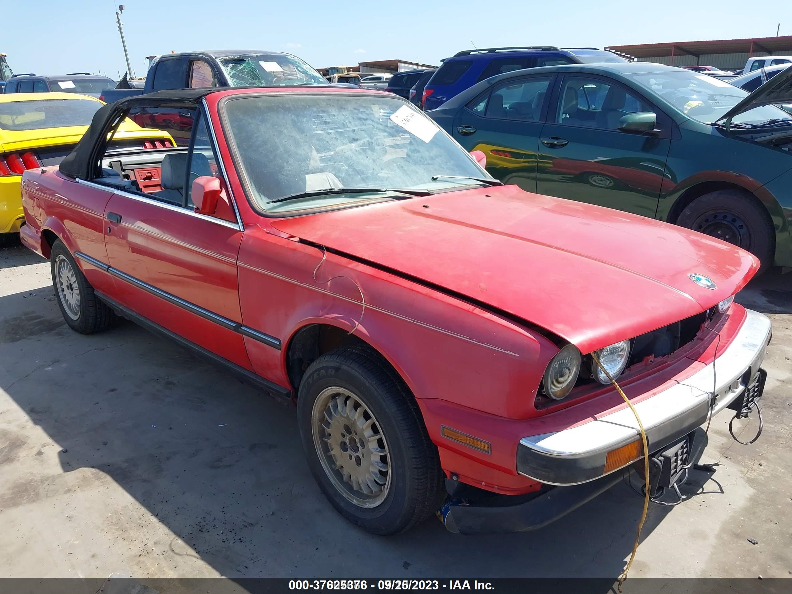 BMW 3ER 1987 wbabb130xh8270268