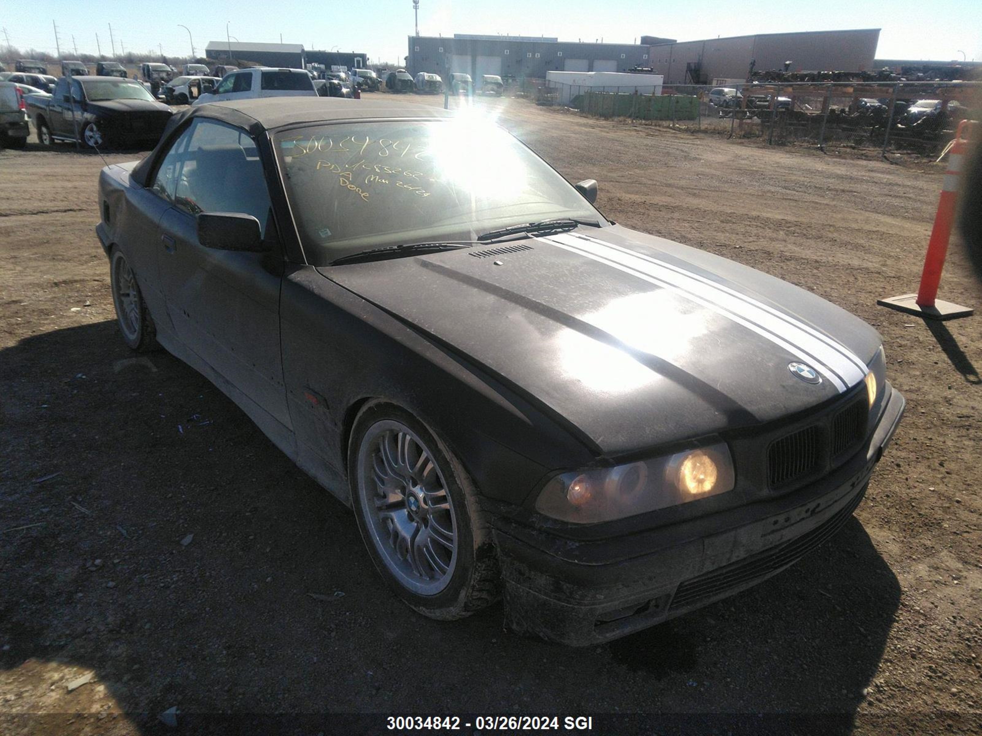 BMW 3ER 1994 wbabk532xrec83262