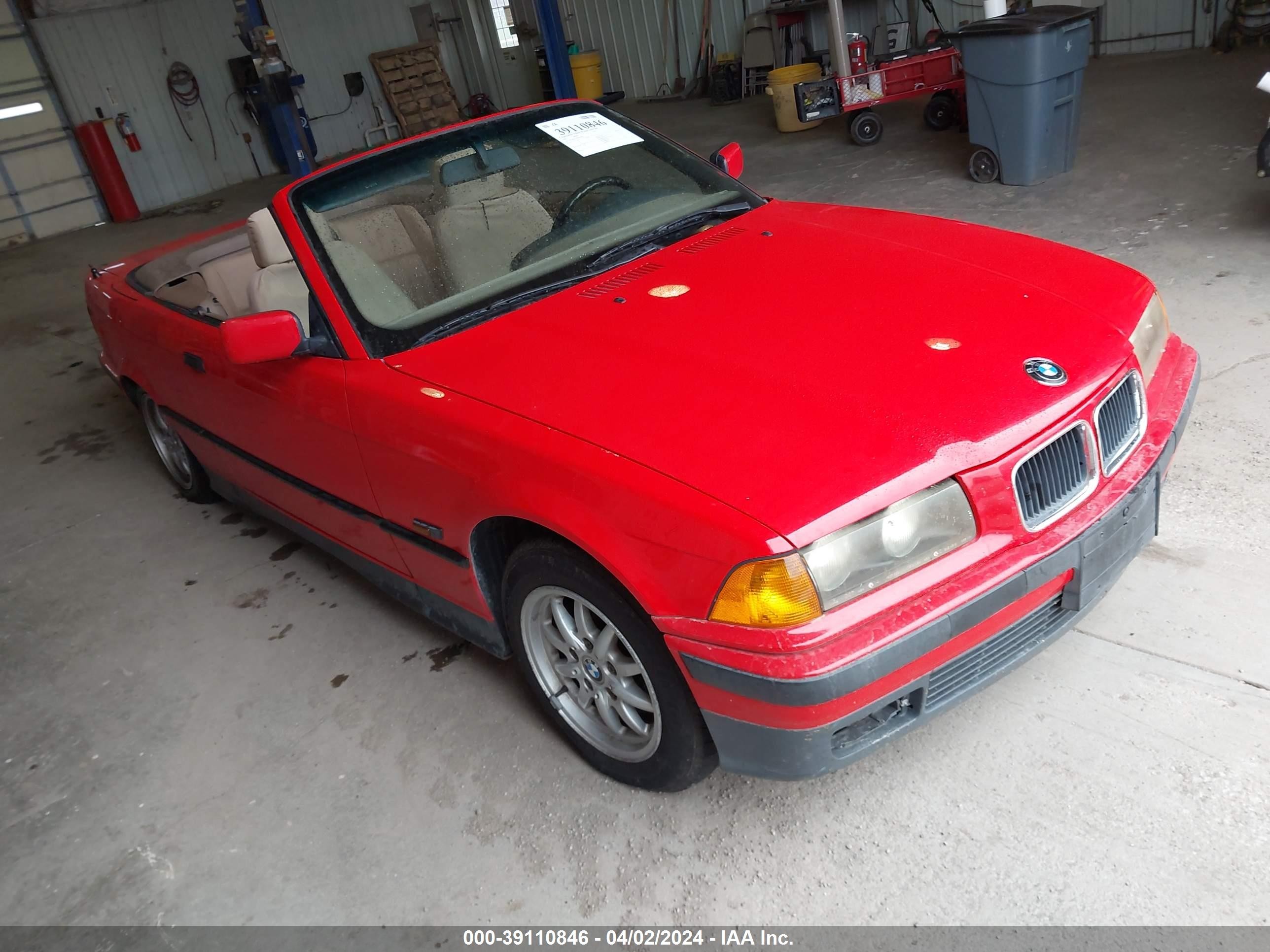 BMW 3ER 1995 wbabk6324sed16655