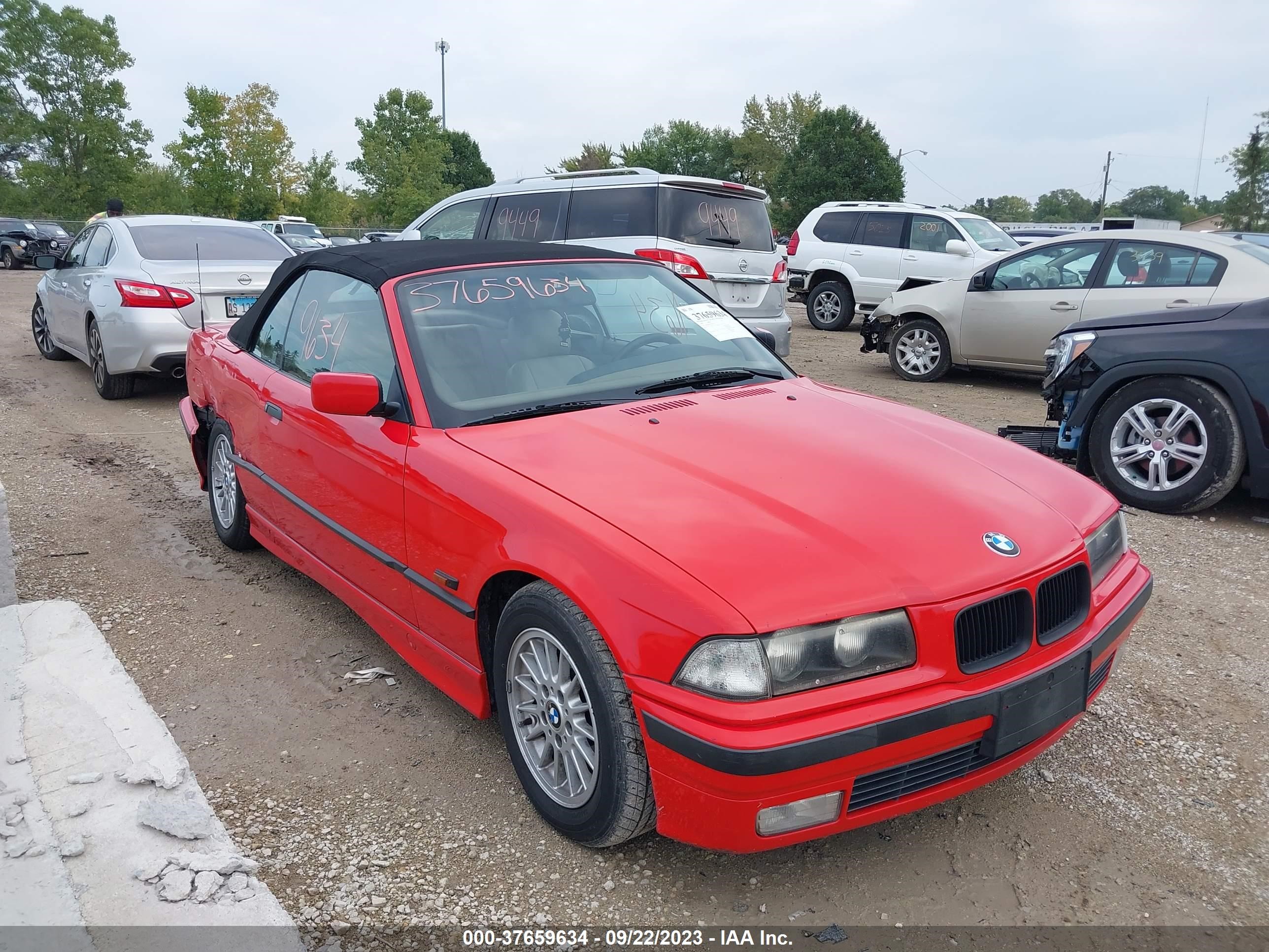 BMW 3ER 1996 wbabk8324tet92113