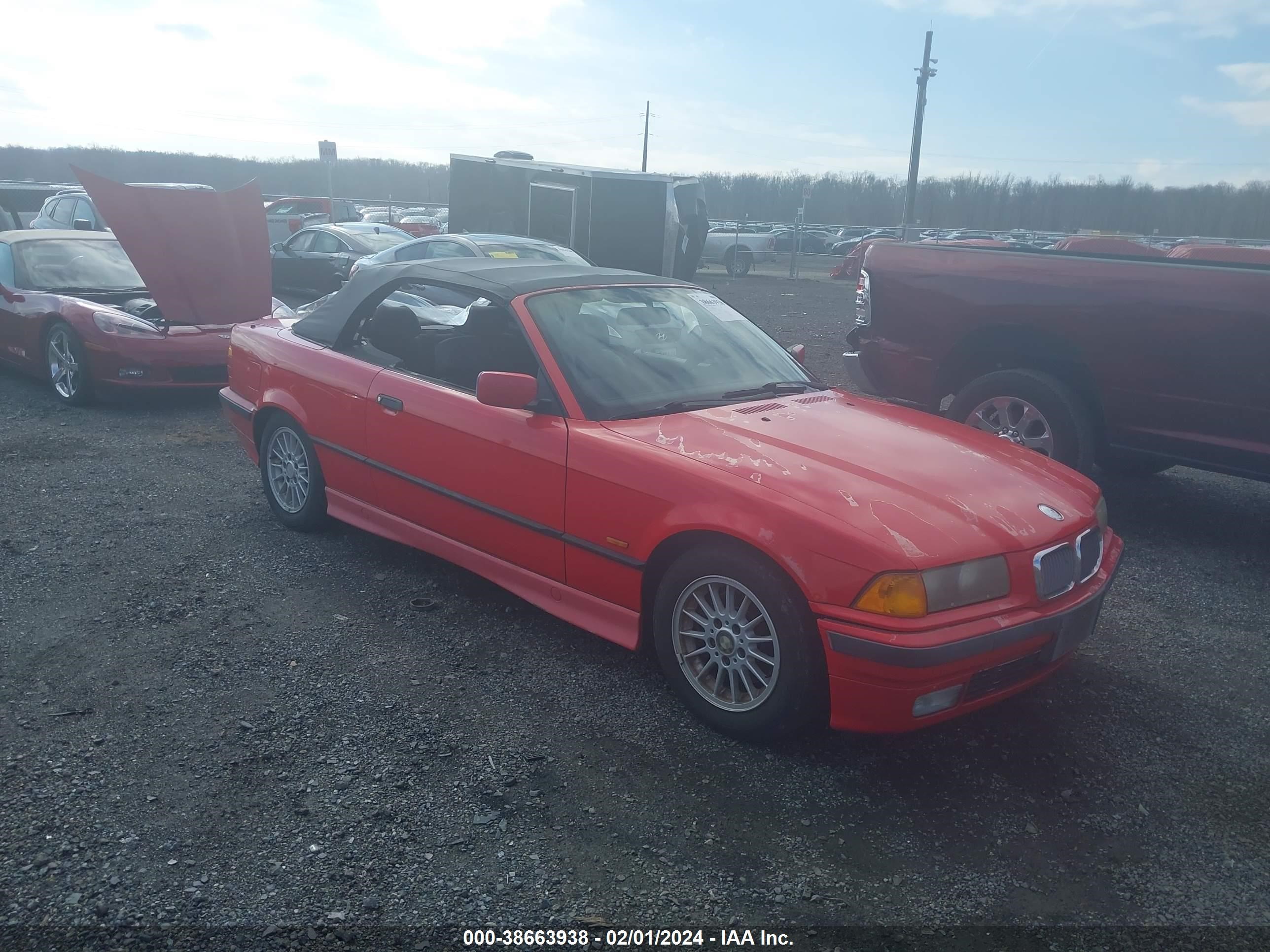 BMW 3ER 1998 wbabk8327wey87930