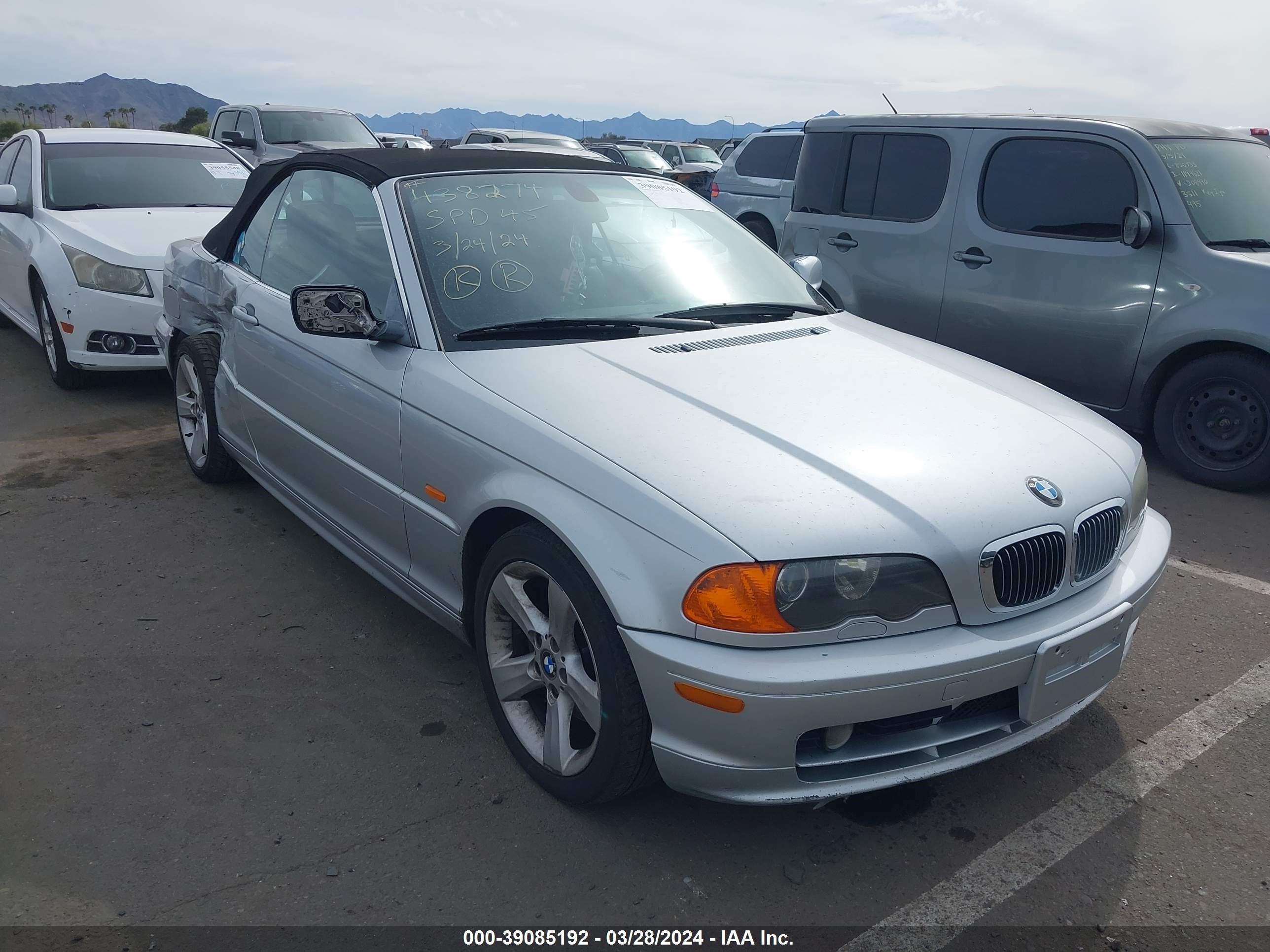 BMW 3ER 2003 wbabs33403pg92498