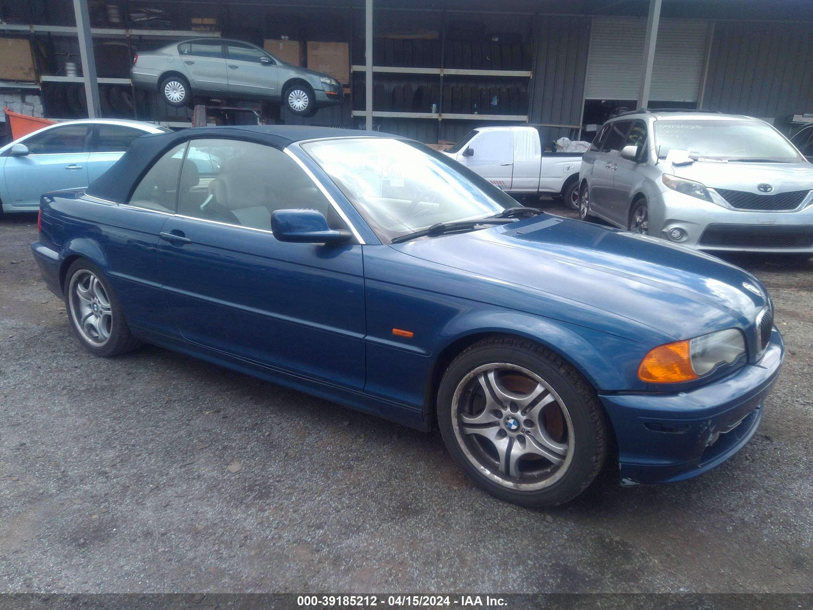 BMW 3ER 2001 wbabs53451ev85982