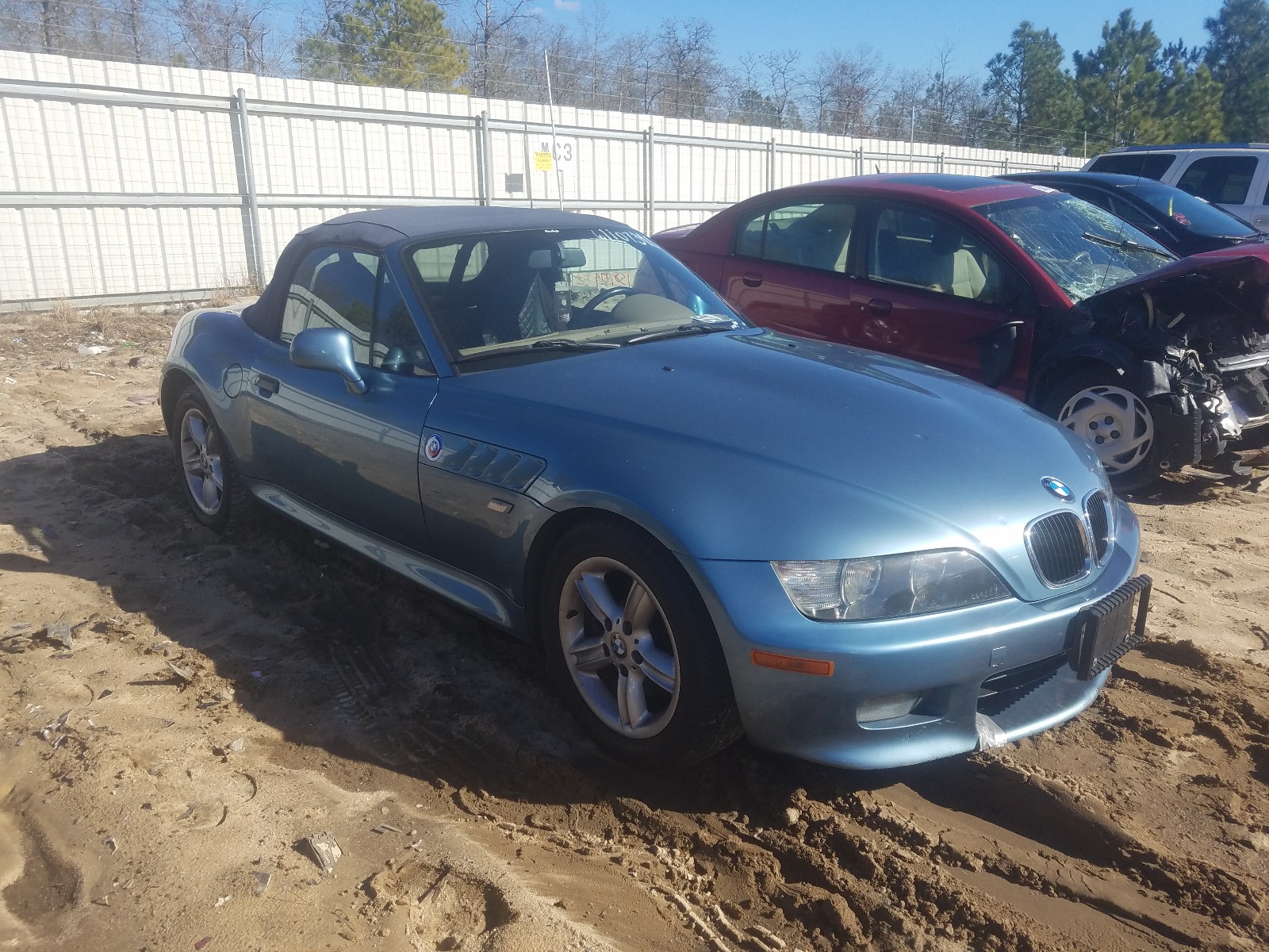 BMW Z3 2.5 2001 wbacn33441lk46335