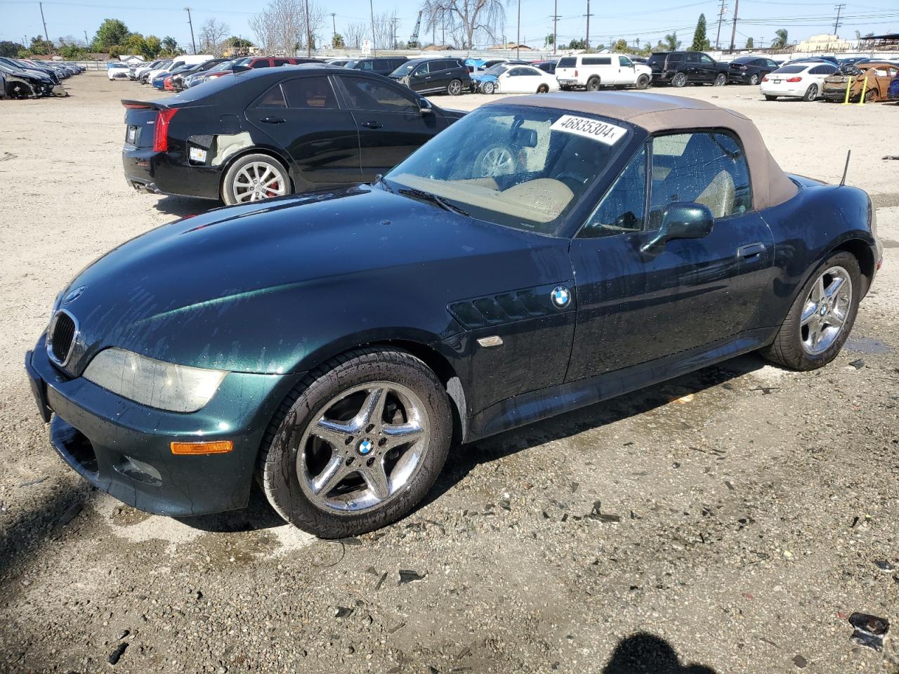 BMW Z3 2001 wbacn33491lm01879