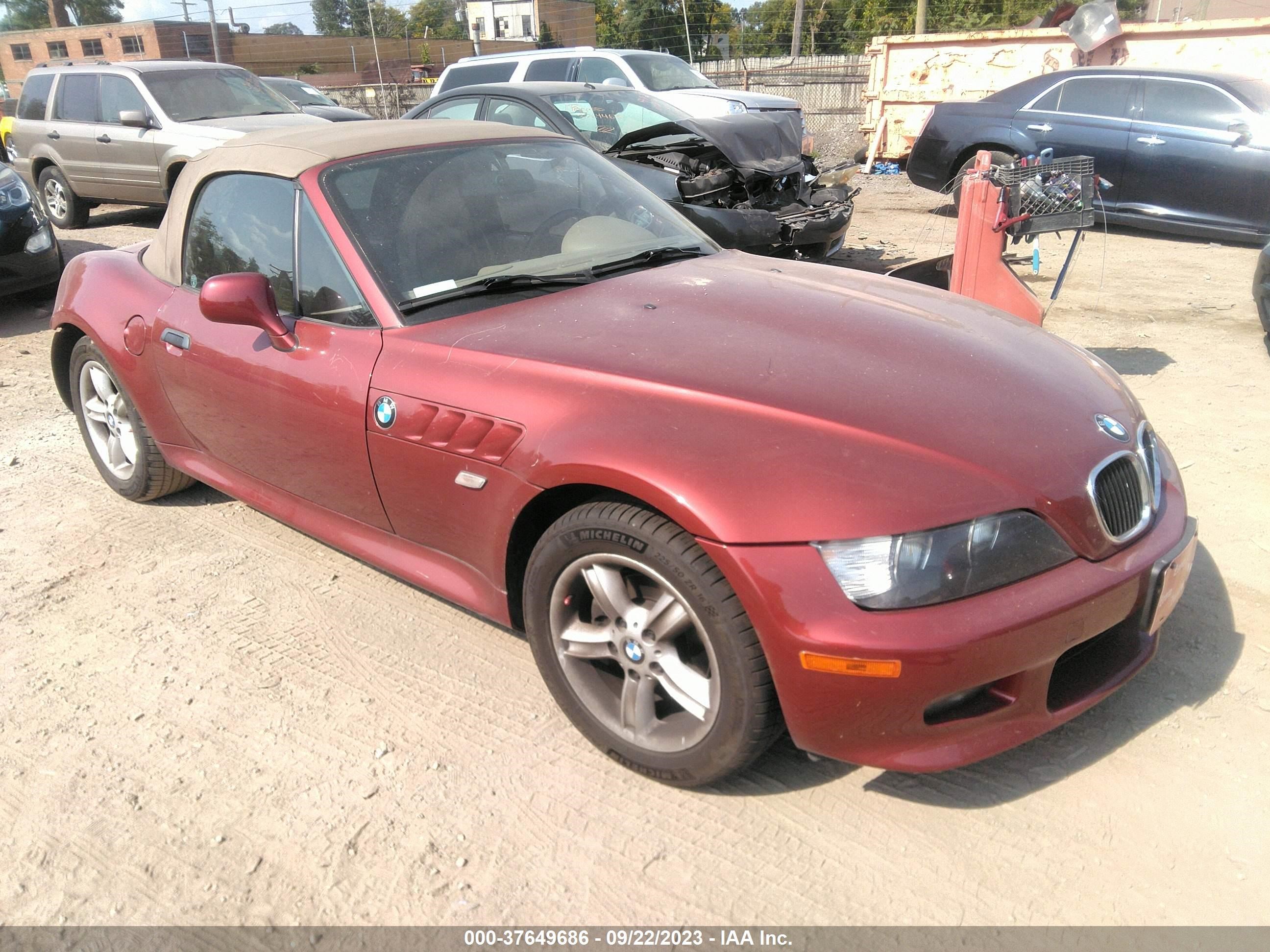 BMW Z3 2001 wbacn334x1lm02359