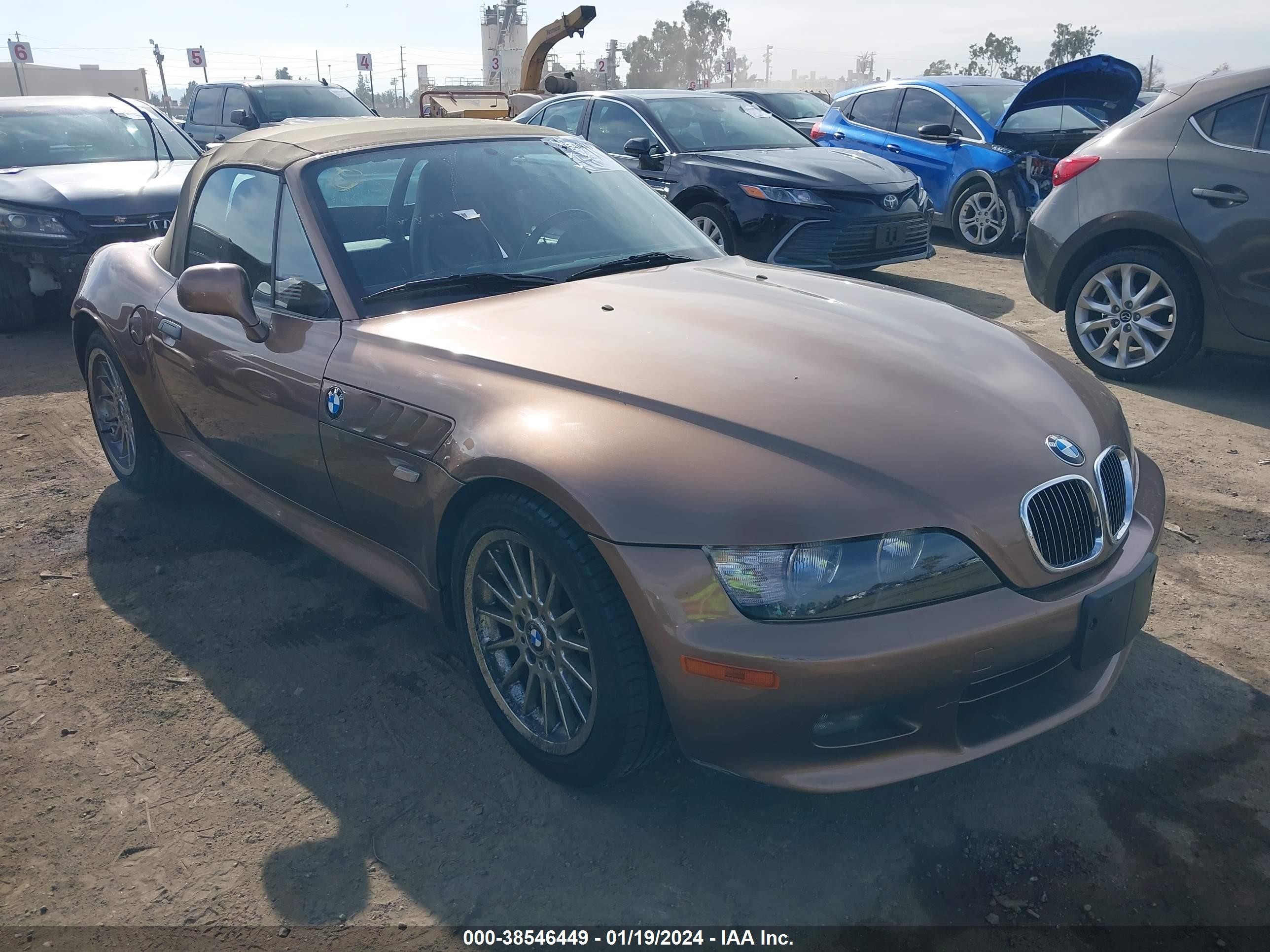 BMW Z3 2001 wbacn53461ll48330