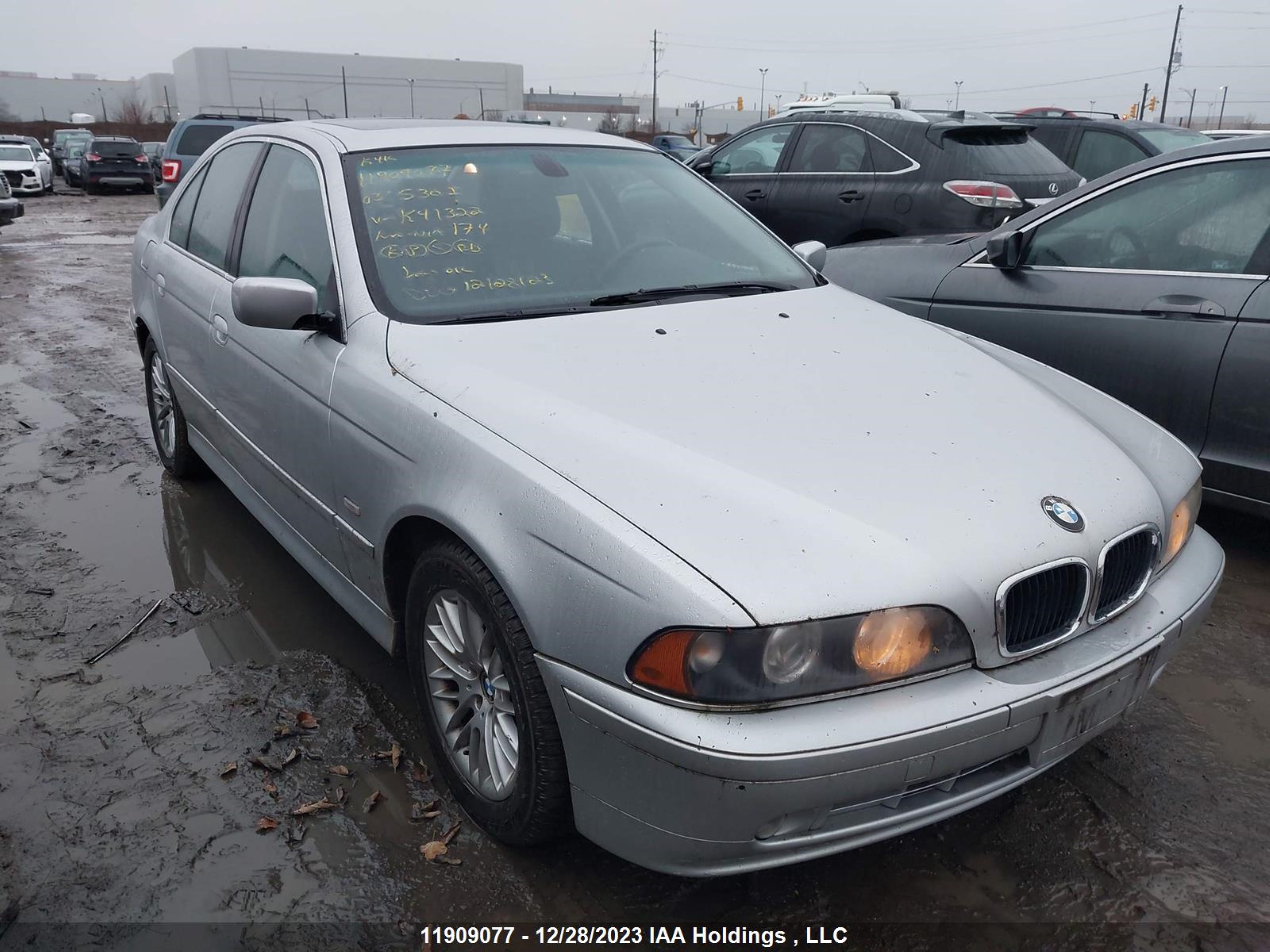 BMW 5ER 2003 wbadt63453ck41322