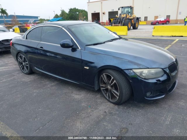 BMW 3 SERIES 2012 wbadw7c50ce730138