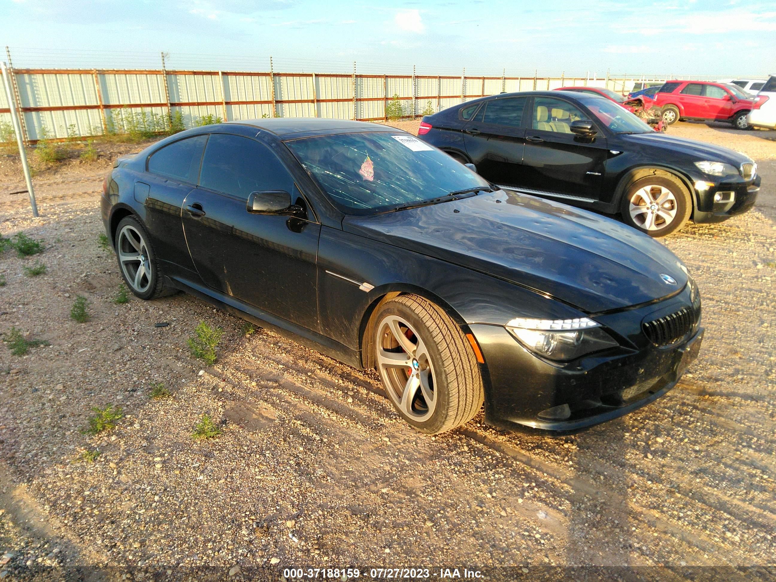 BMW 6ER 2009 wbaea53589cv92666