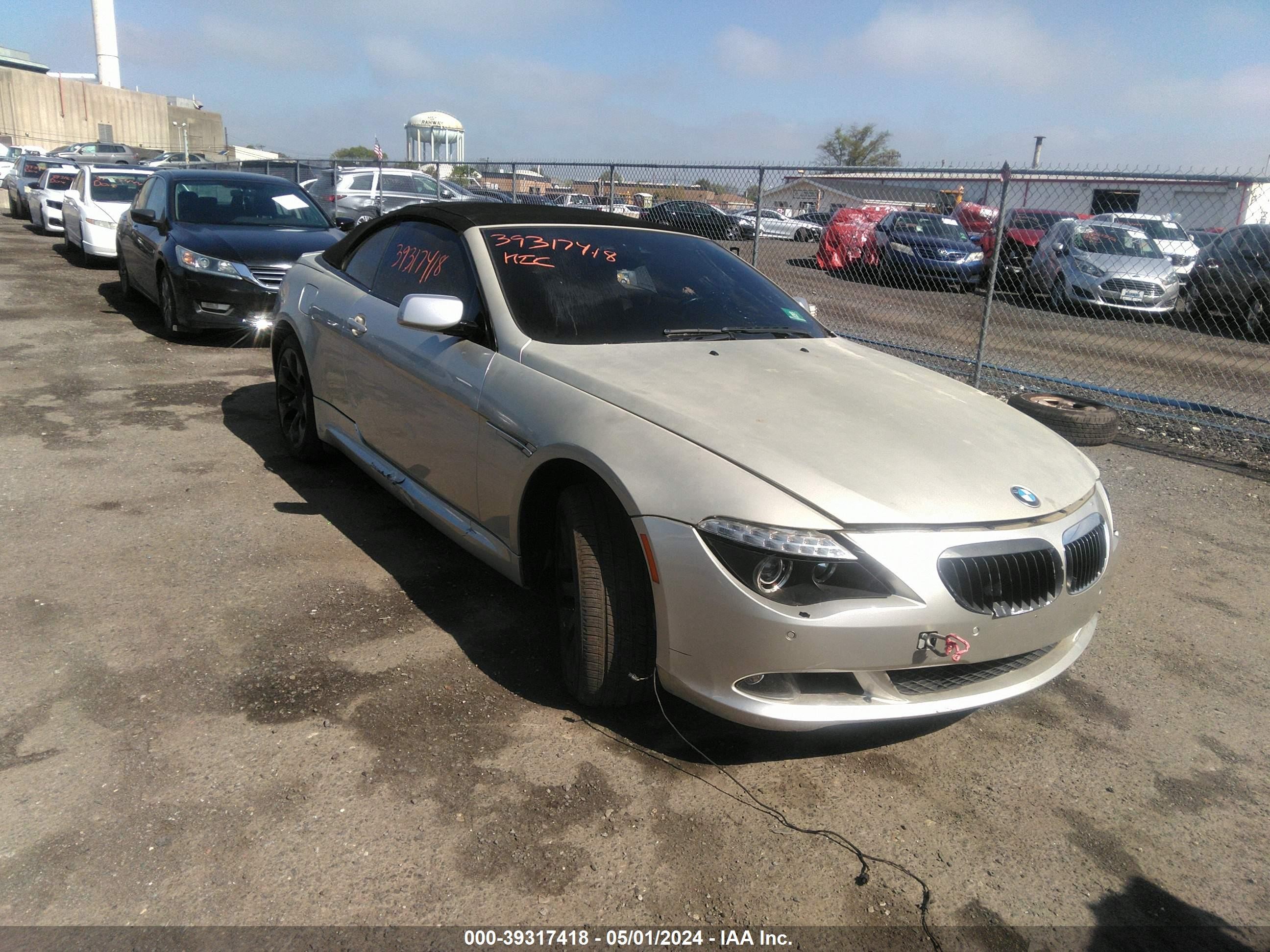 BMW 6ER 2008 wbaeb53548cx60931