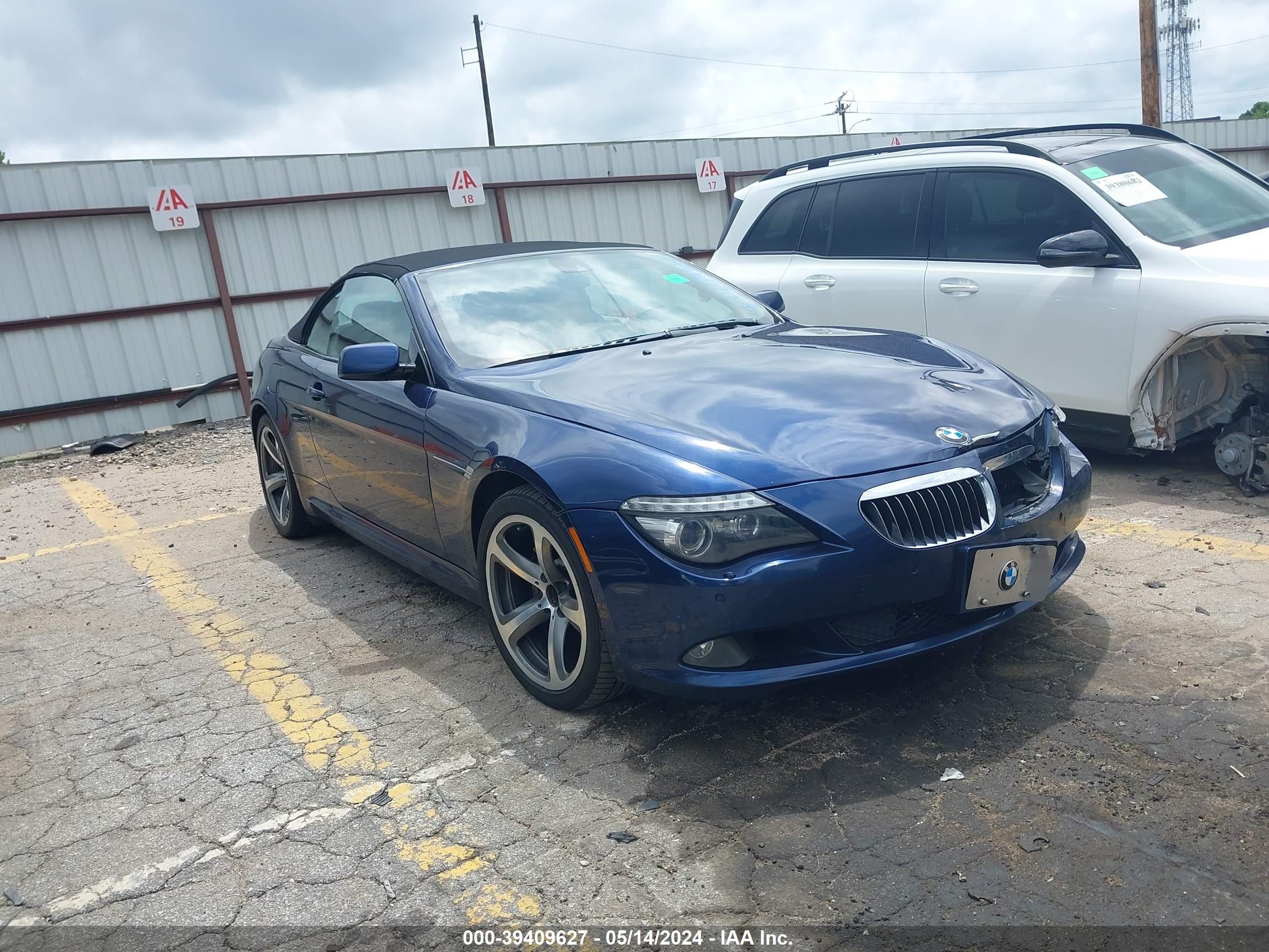 BMW 6ER 2008 wbaeb53598cx62299