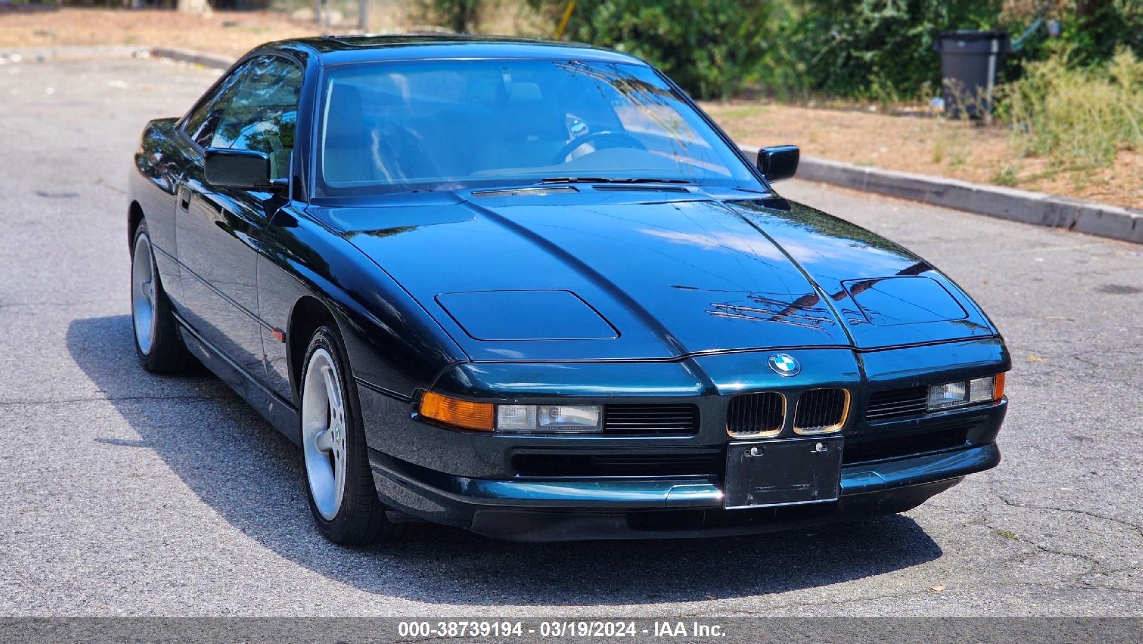 BMW 8ER 1995 wbaef6327scc89559