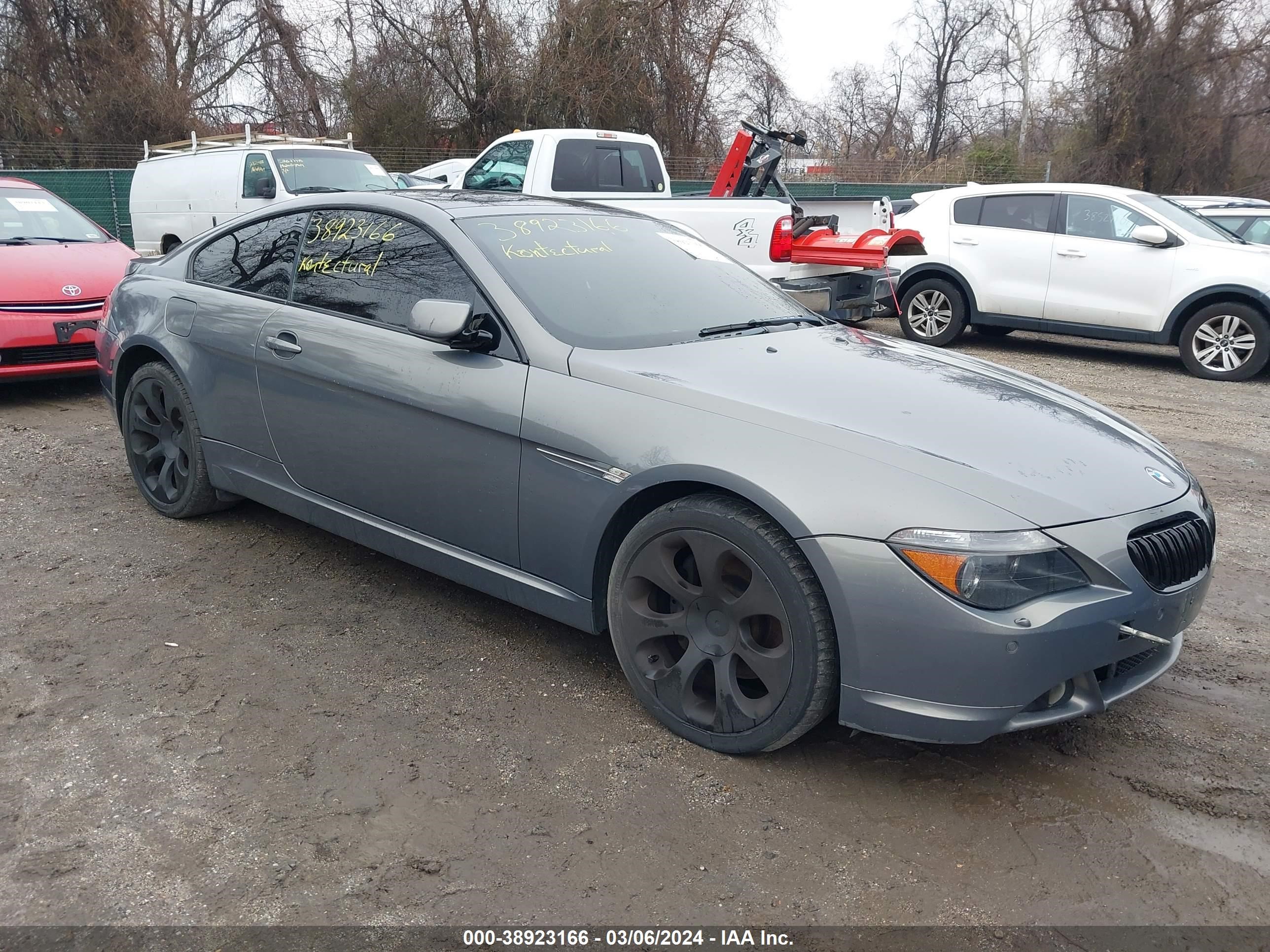 BMW 6ER 2006 wbaeh13416cr46129