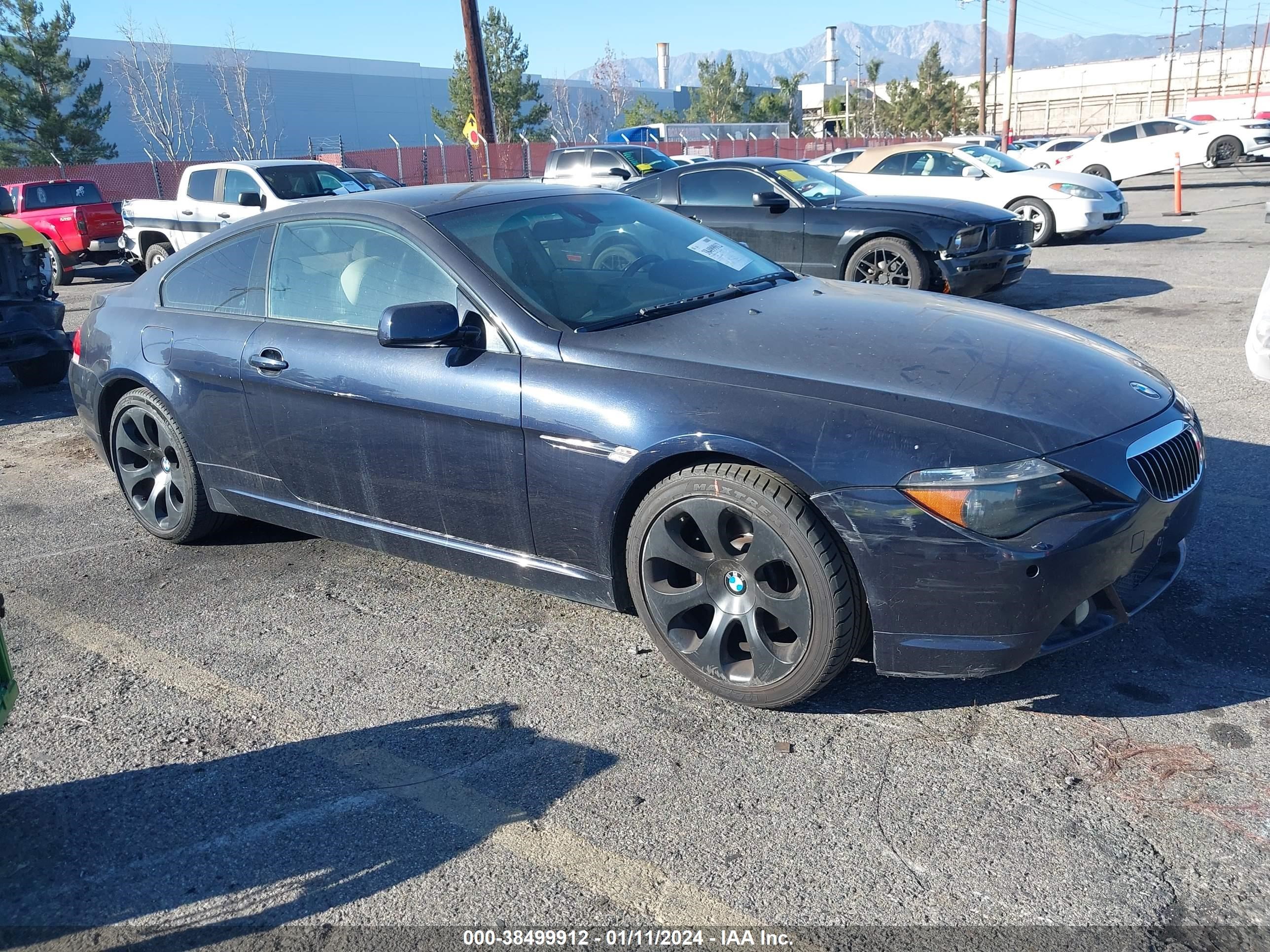 BMW 6ER 2006 wbaeh13476cr49424