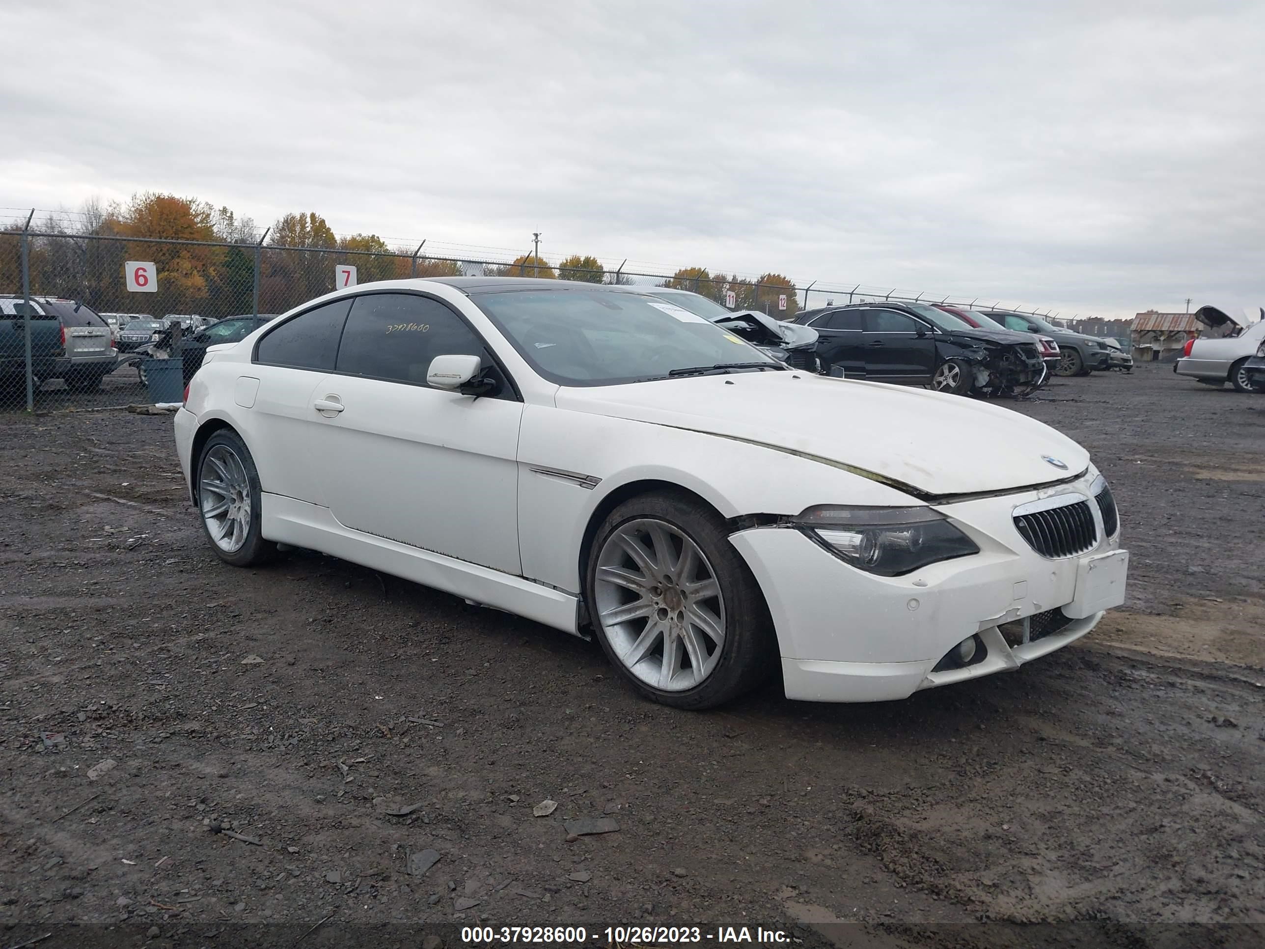 BMW 6ER 2006 wbaeh13486cr49707