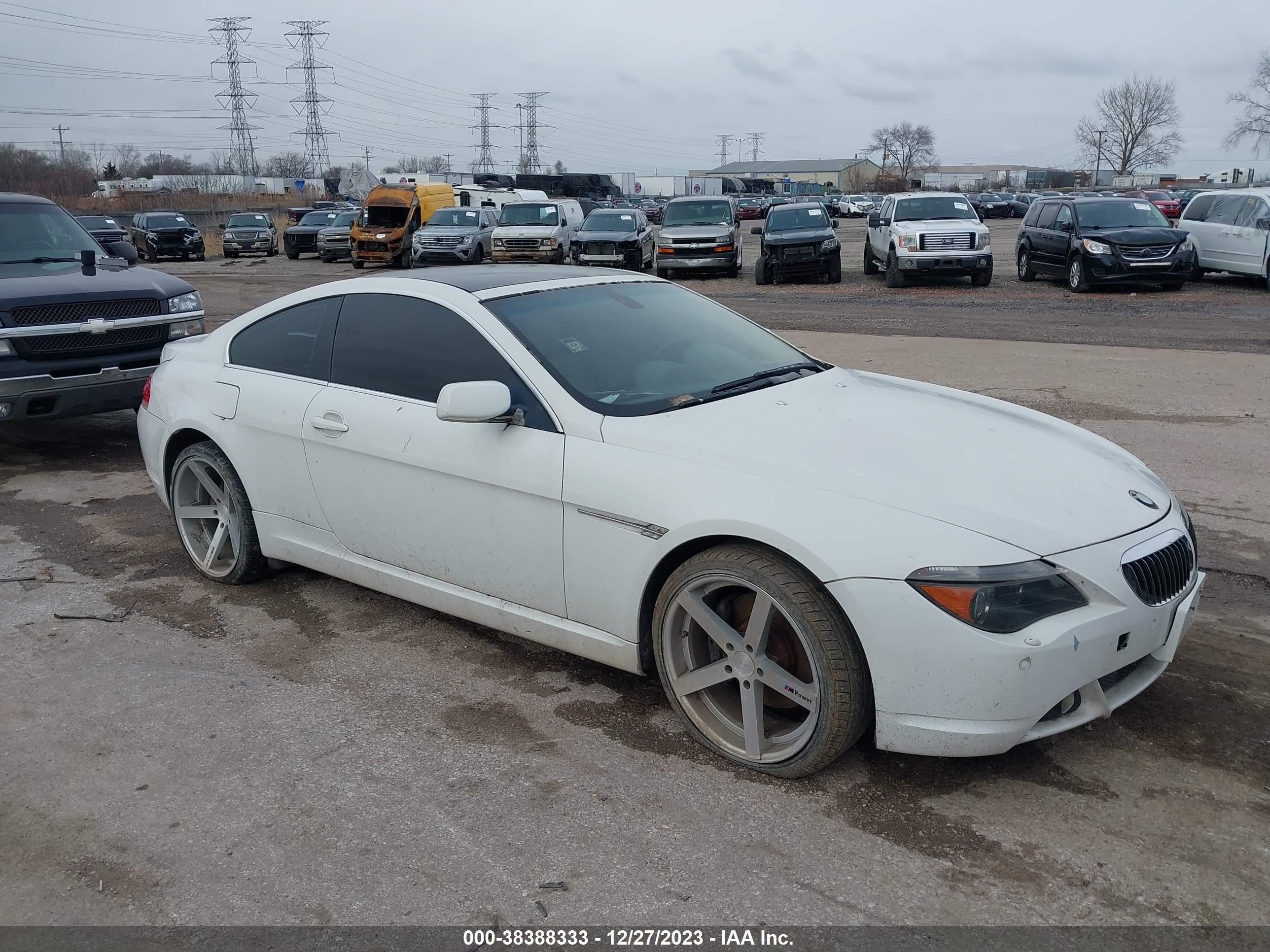 BMW 6ER 2005 wbaeh73405b869292