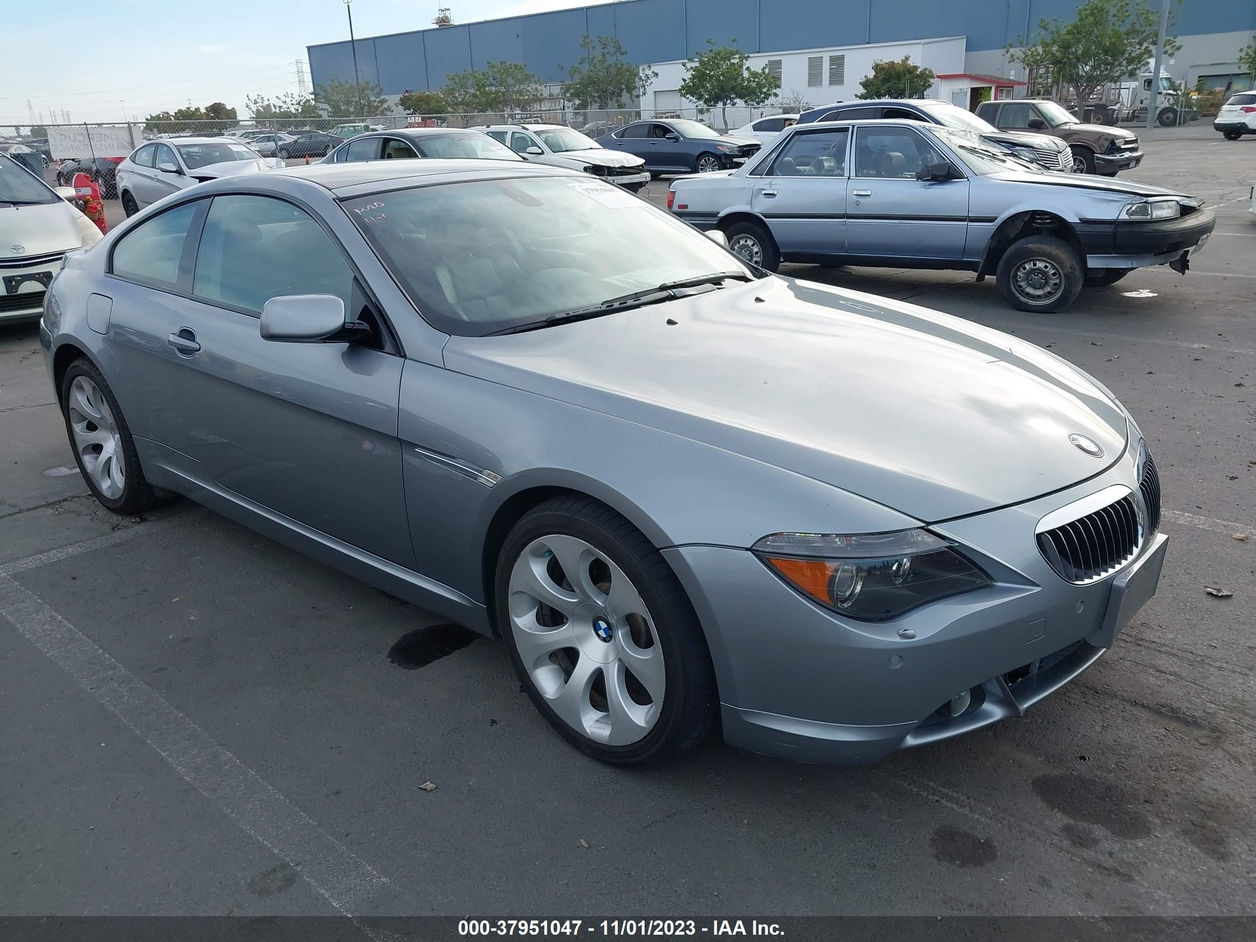 BMW 6ER 2005 wbaeh73415b192687