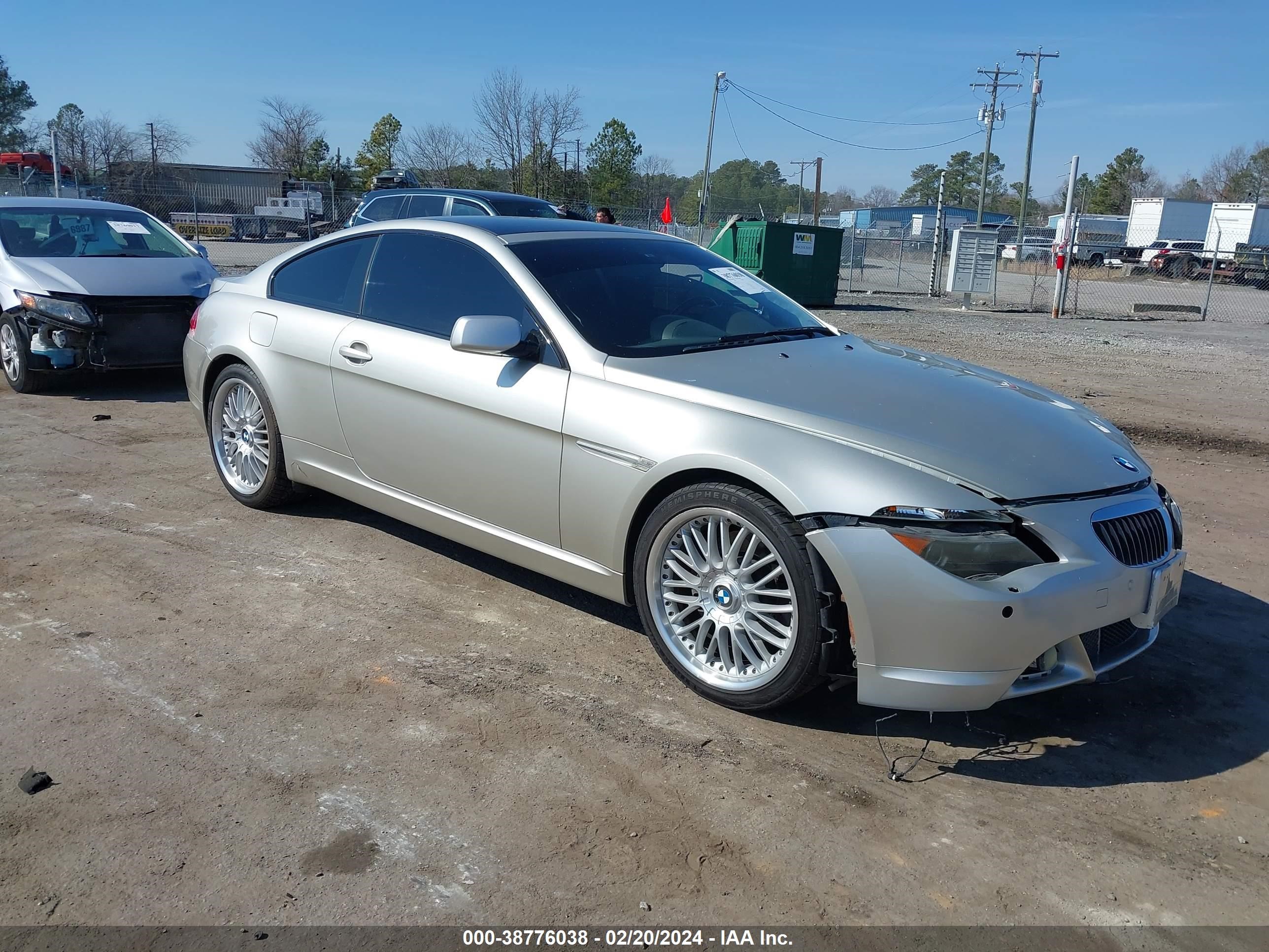 BMW 6ER 2005 wbaeh73415b193175