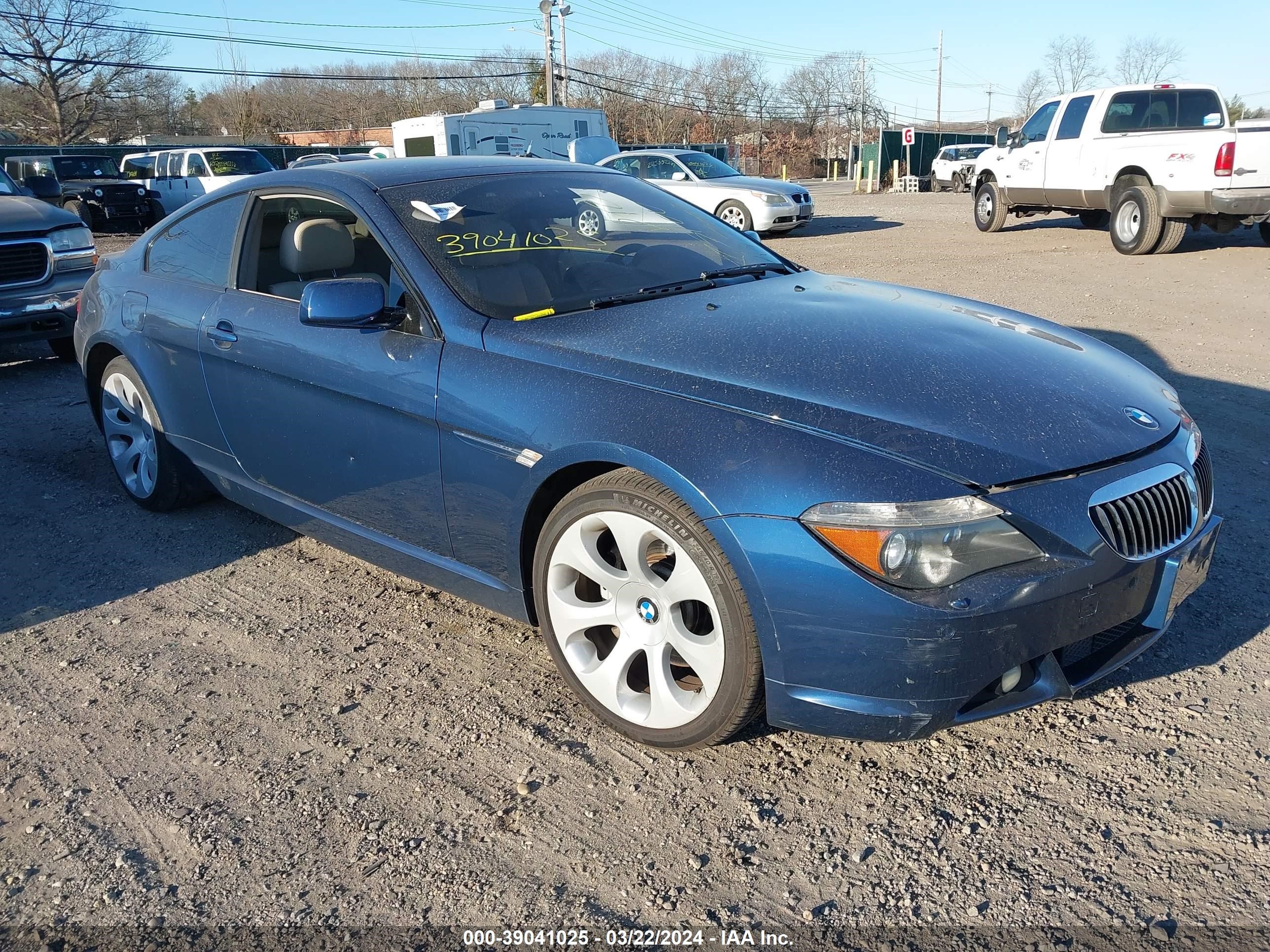 BMW 6ER 2005 wbaeh73415b216020