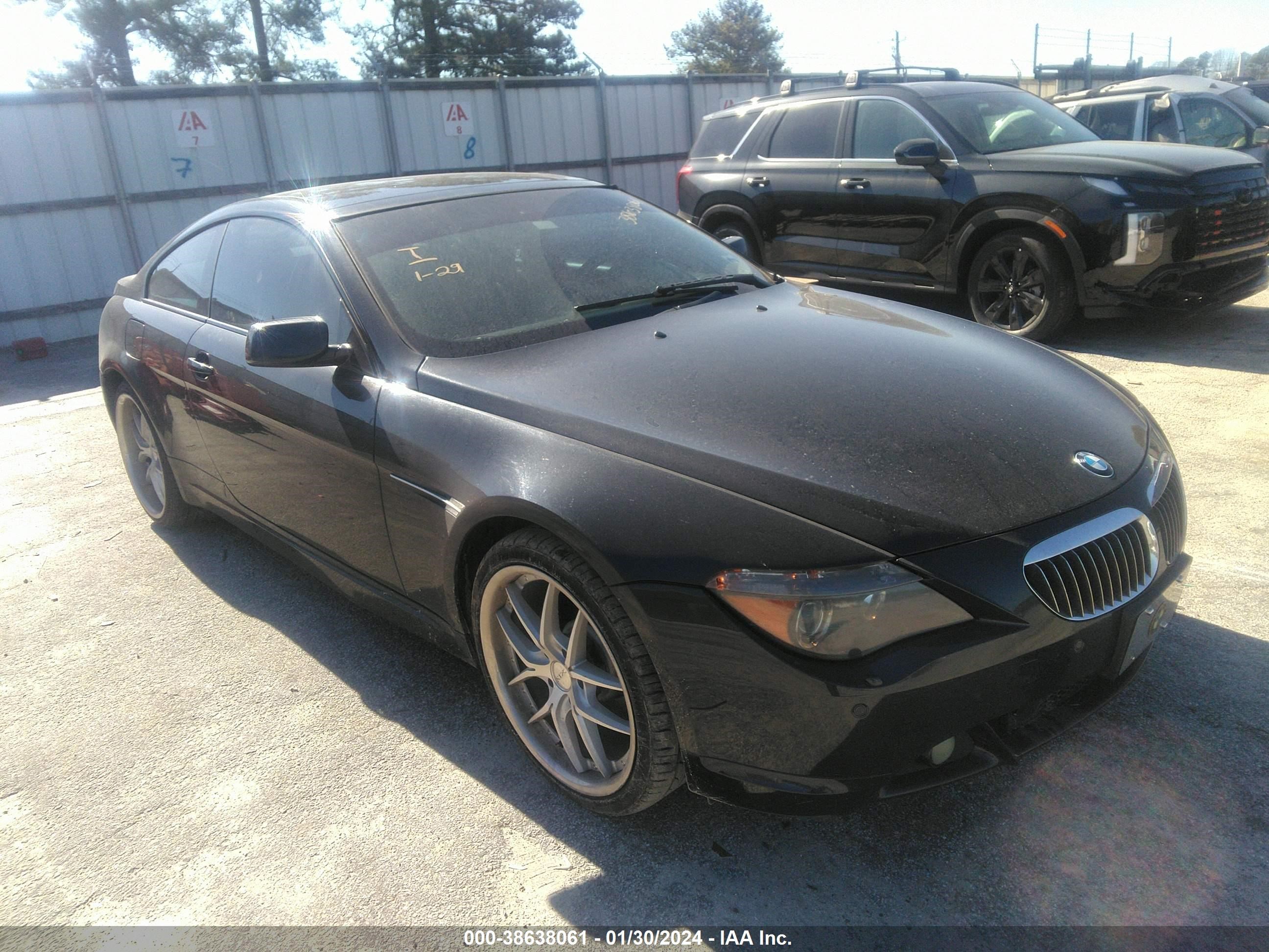 BMW 6ER 2005 wbaeh73445b869456