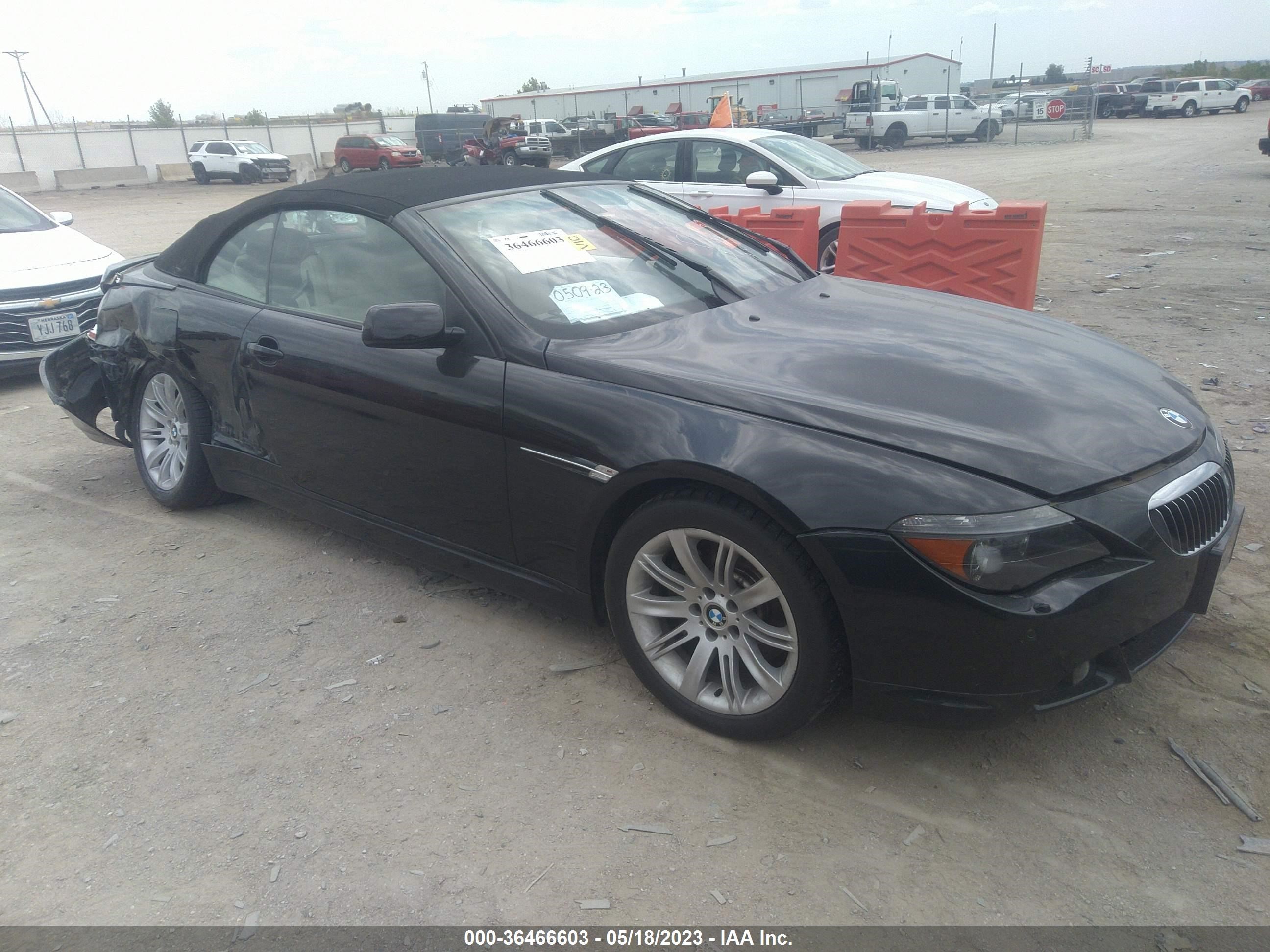 BMW 6ER 2006 wbaek13416cn76852