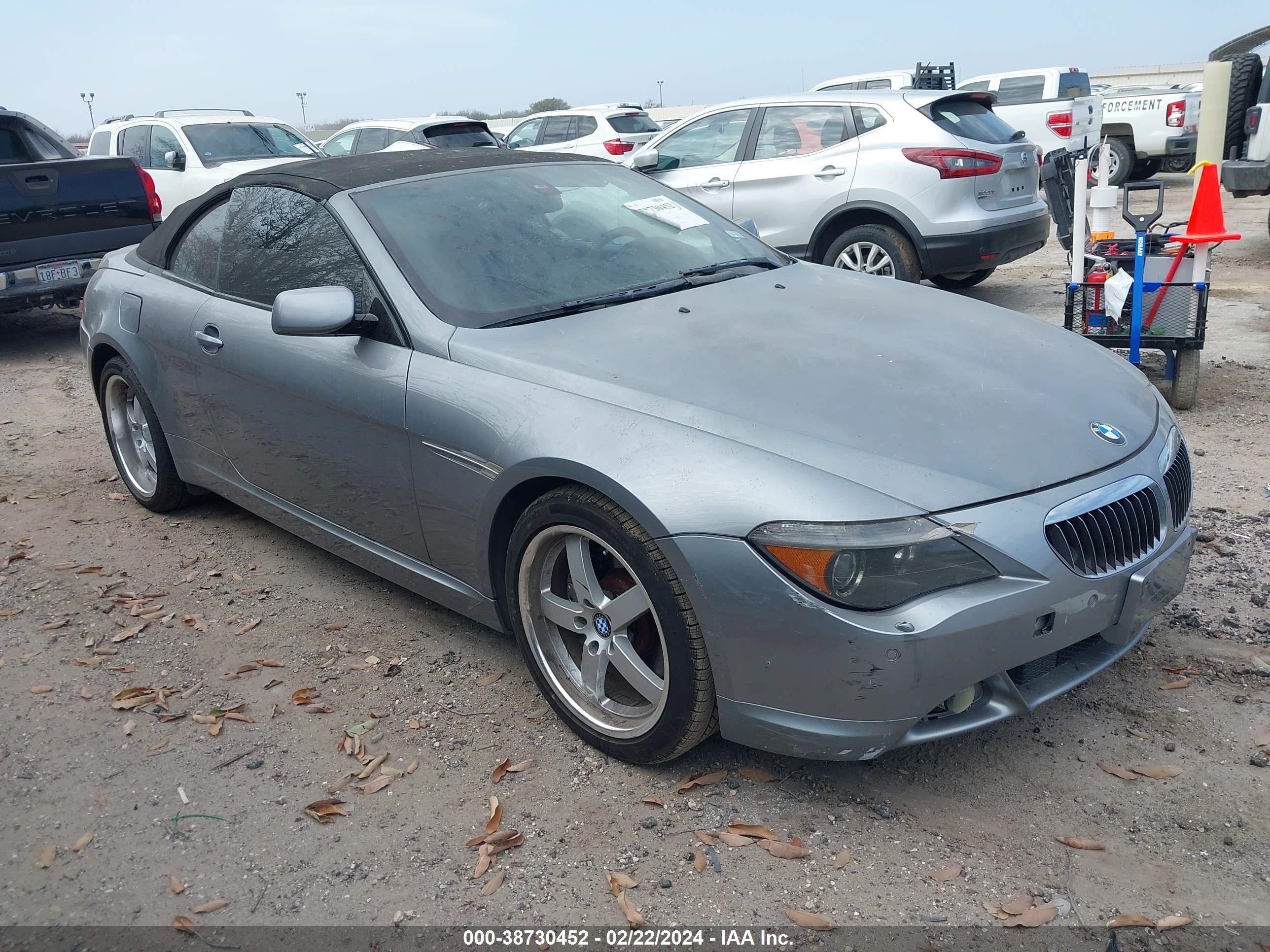 BMW 6ER 2006 wbaek13446cn79535