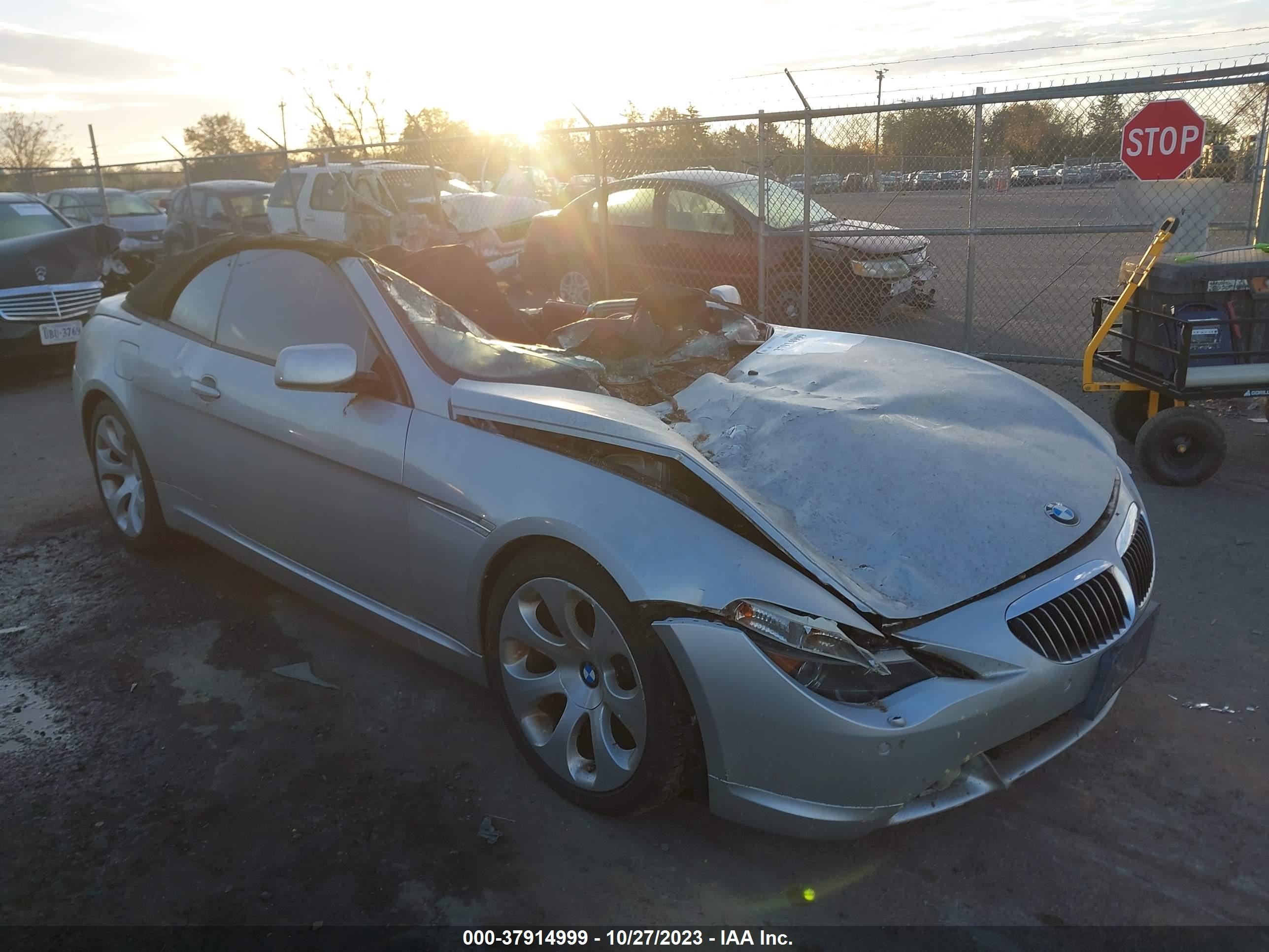 BMW 6ER 2006 wbaek13476cn72076