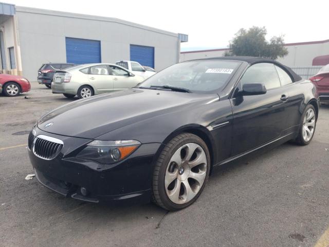 BMW 6 SERIES 2006 wbaek134x6cn79278