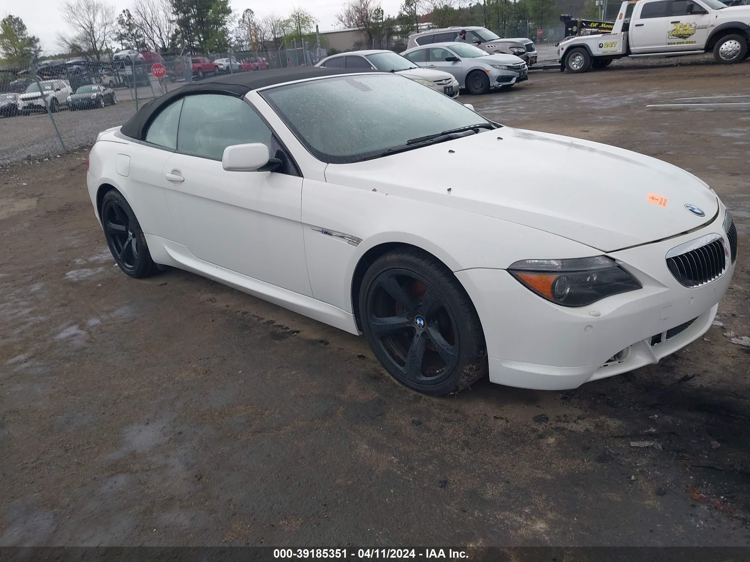 BMW 6ER 2007 wbaek13597cn81694